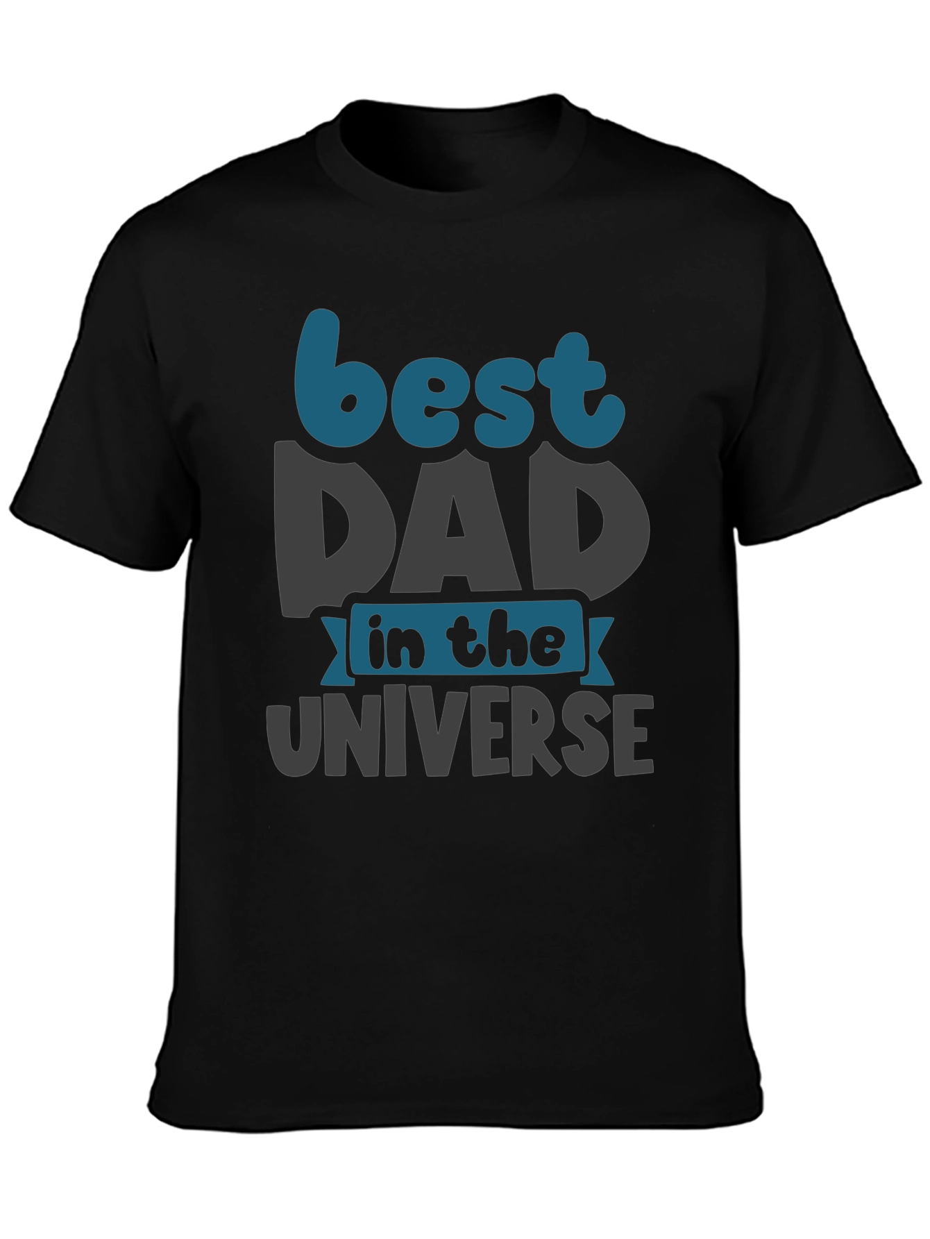 Best Dad in the Universe Graphic T-Shirt