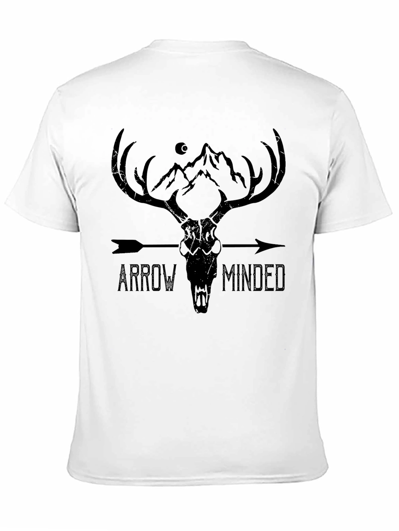 Arrow Minded Black Graphic Tee