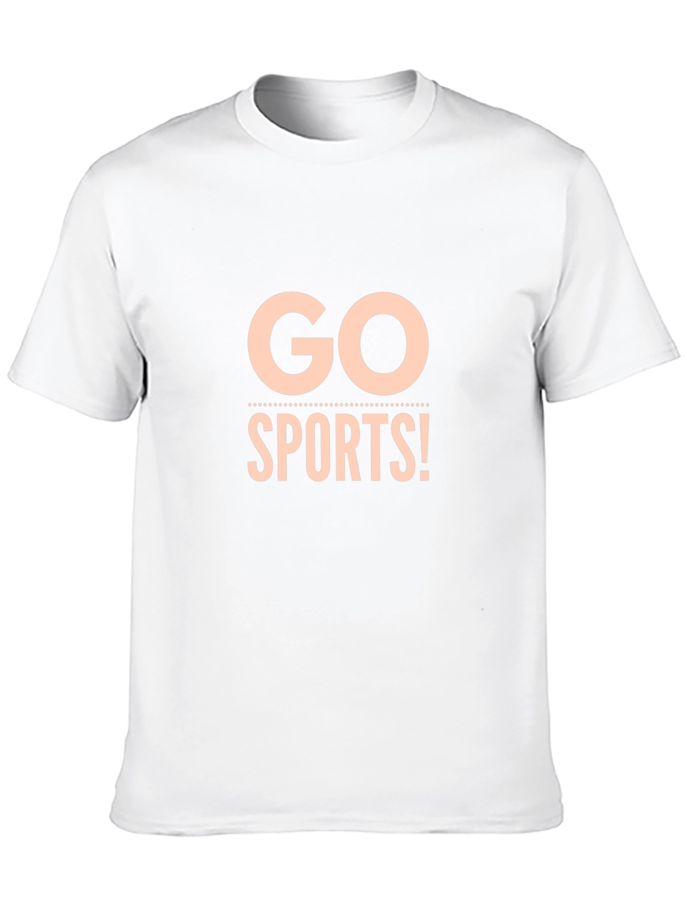 Go Sports! Black Graphic T-Shirt