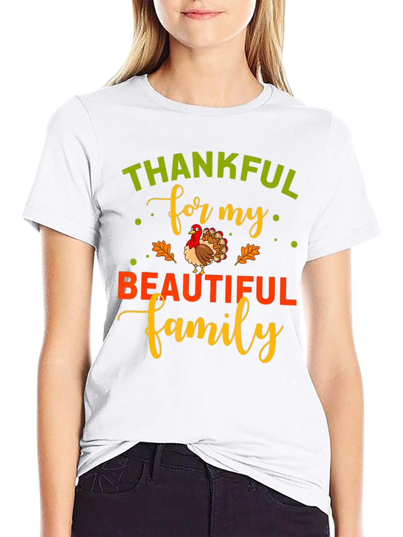 Thankful For My Beautiful Family T-Shirt