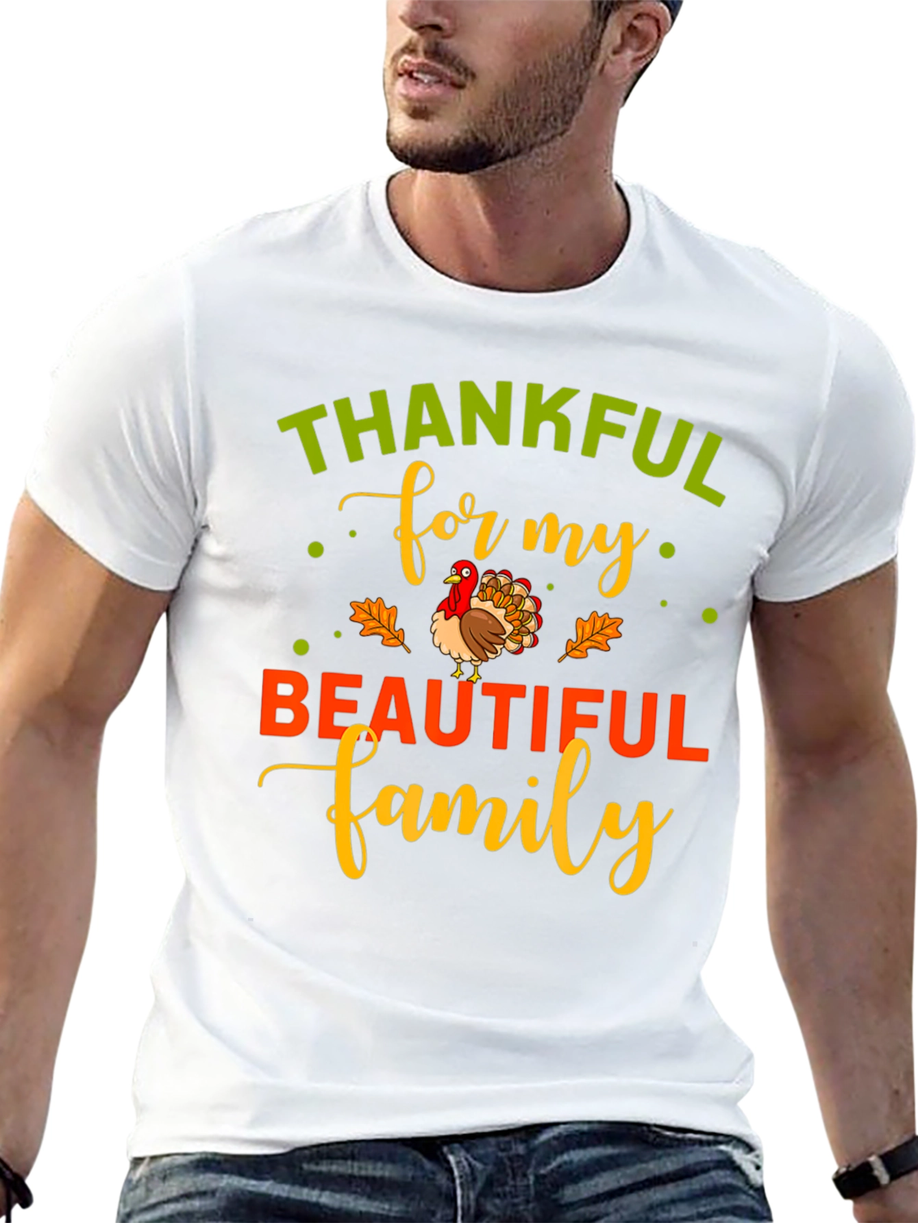 Thankful For My Beautiful Family T-Shirt