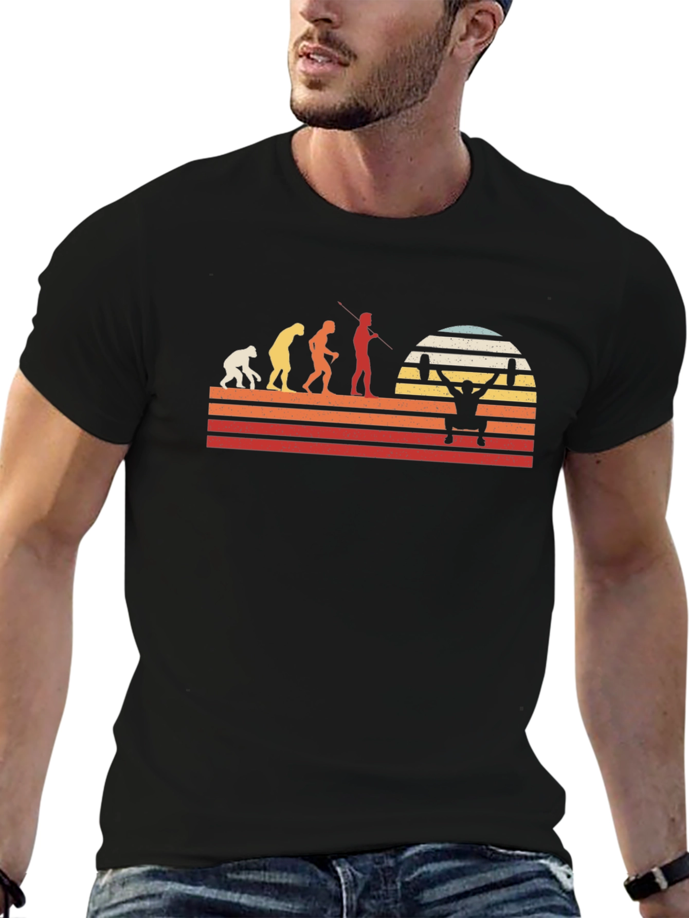 Weightlifting Evolution Graphic Tee