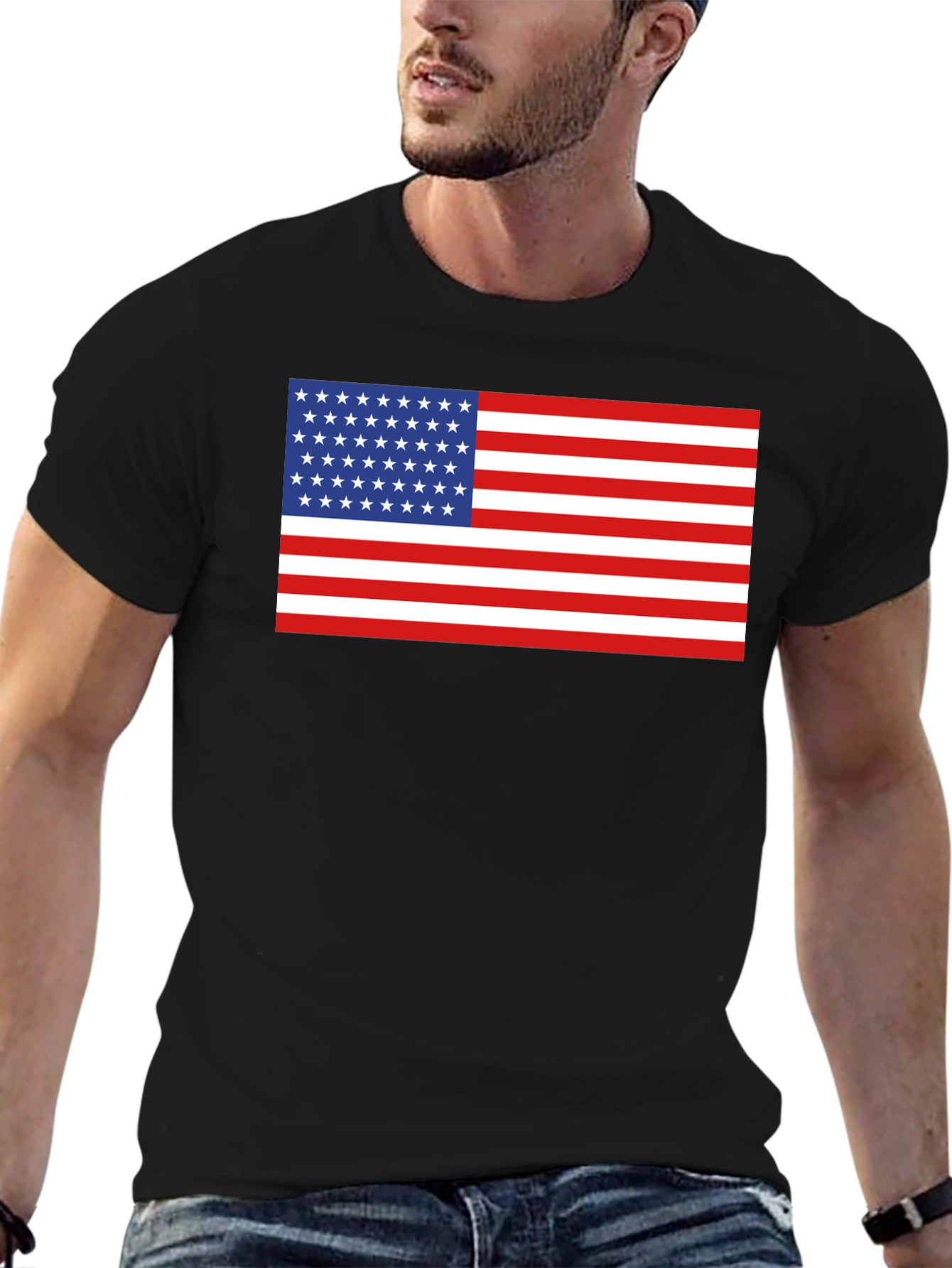 American Flag Patriotic T-Shirt