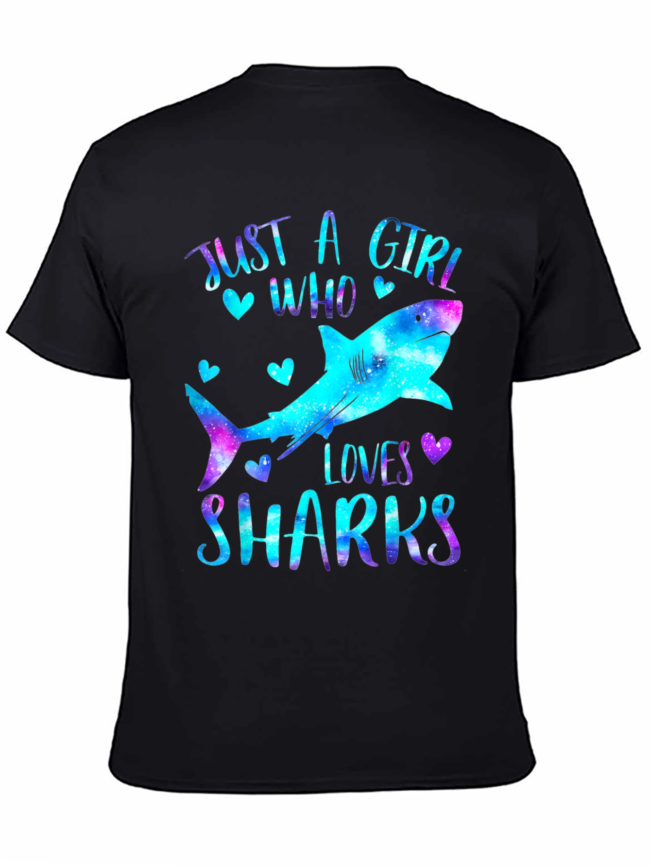 Just A Girl Who Loves Sharks T-Shirt