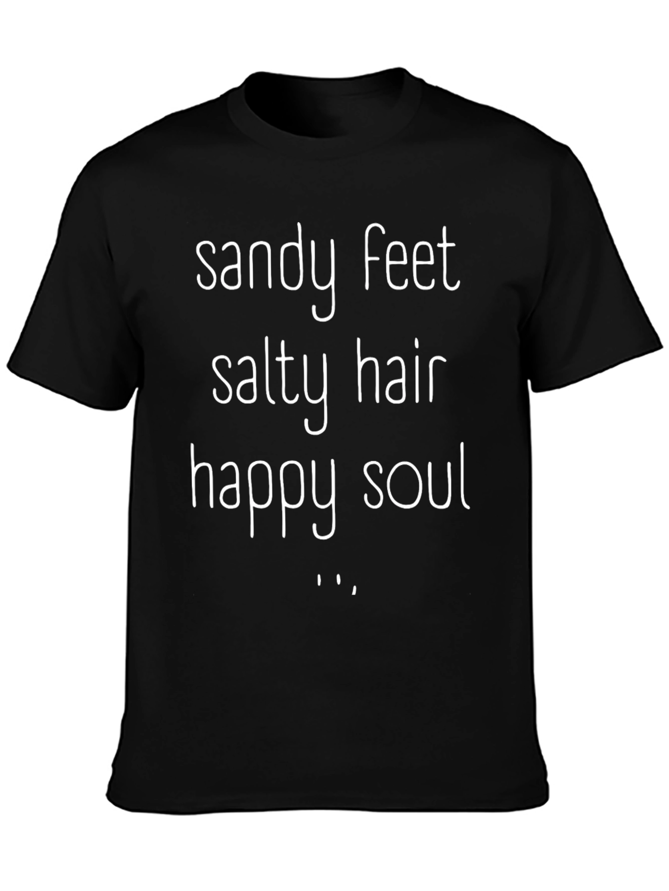 Sandy Feet Salty Hair Graphic Tee