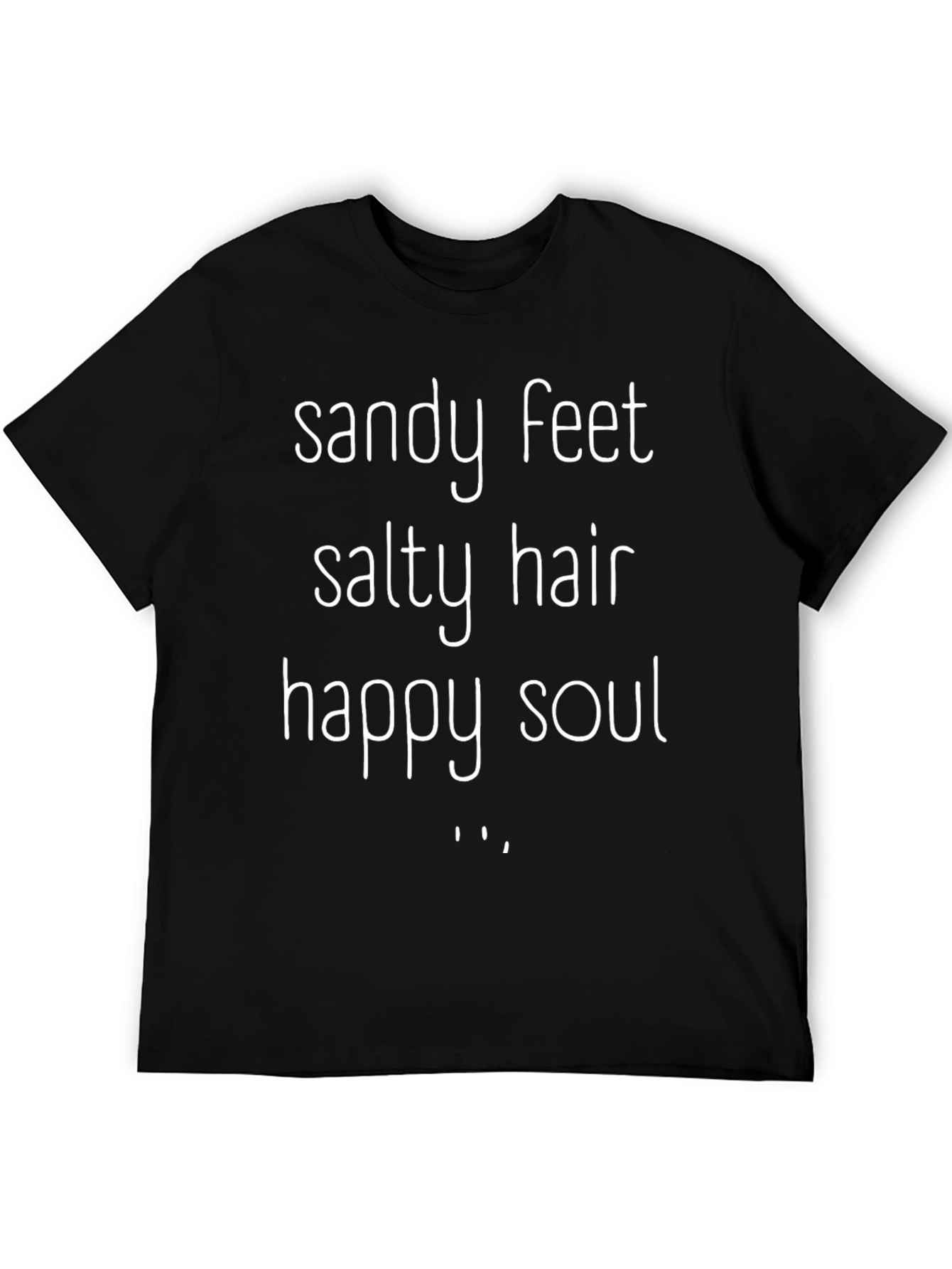Sandy Feet Salty Hair Graphic Tee