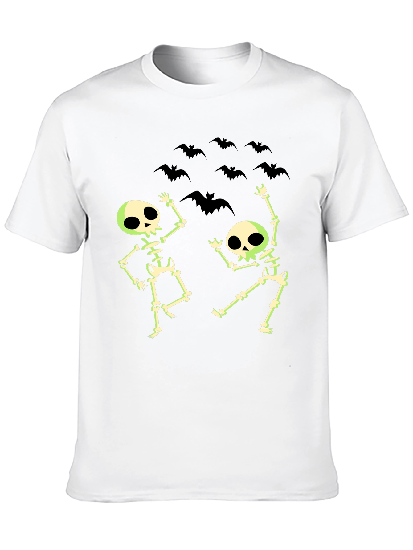 Skeleton Dance Tee - Fun Halloween Shirt