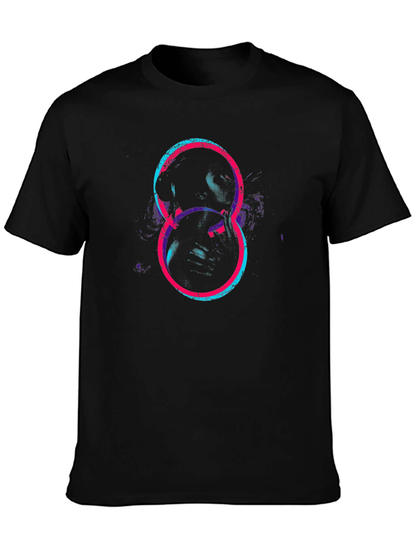 Vaporwave Style Fitness T-Shirt