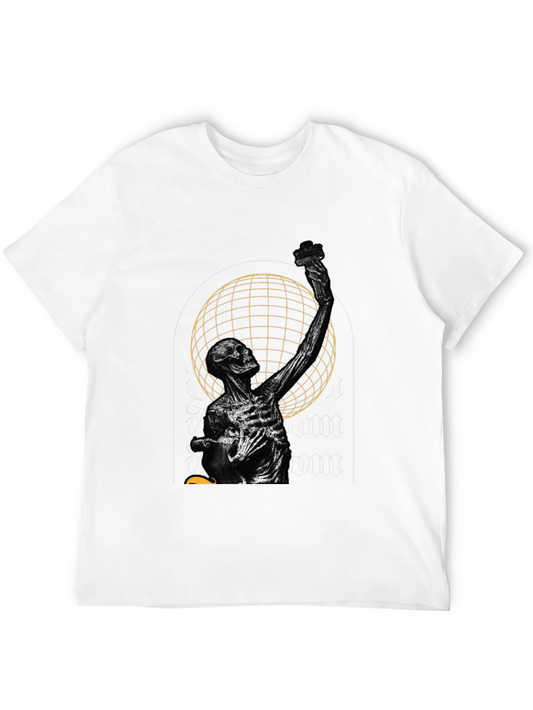 Skeleton Graphic Tee - Stylish Menswear