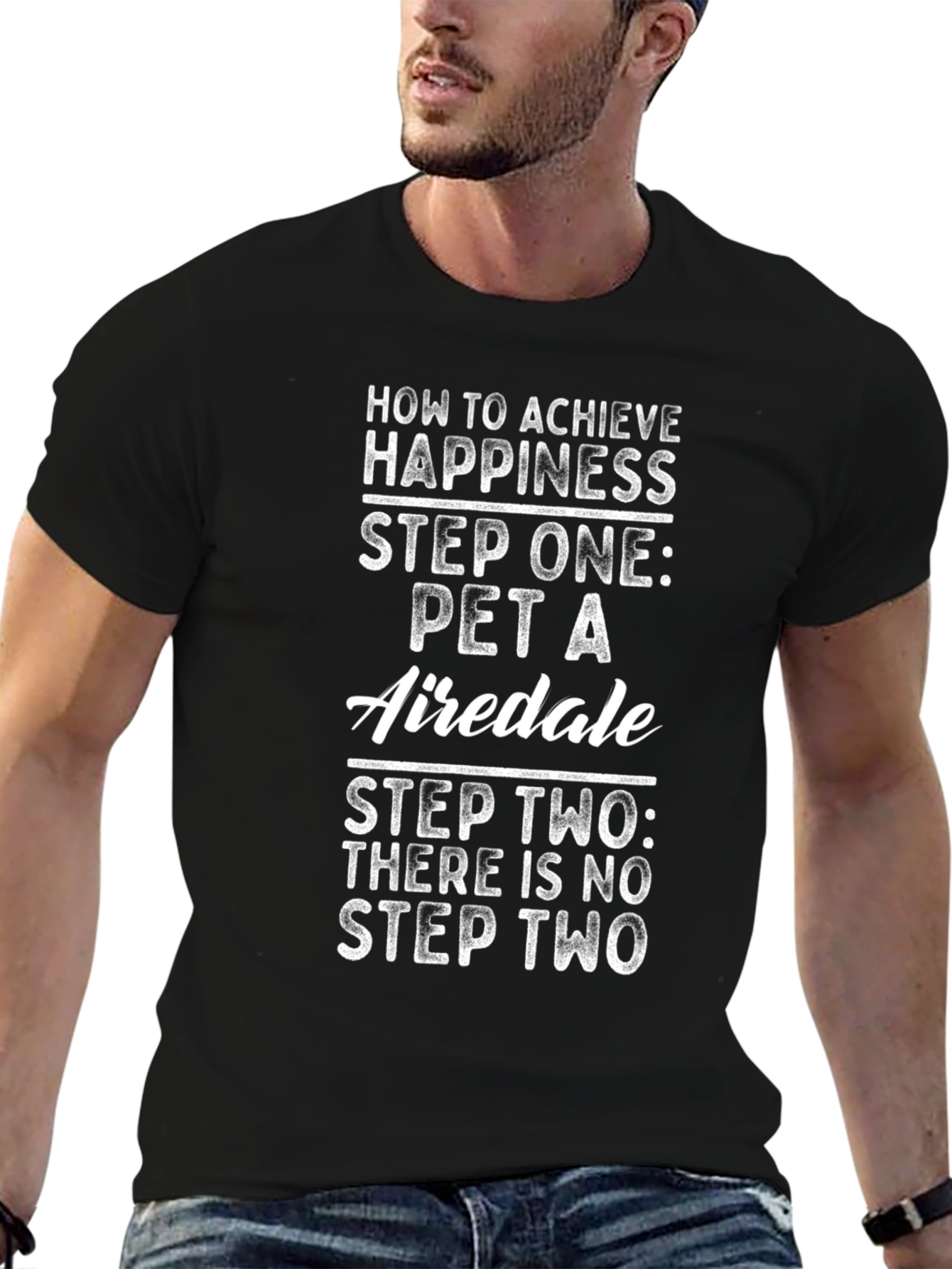 Airedale Happiness T-Shirt