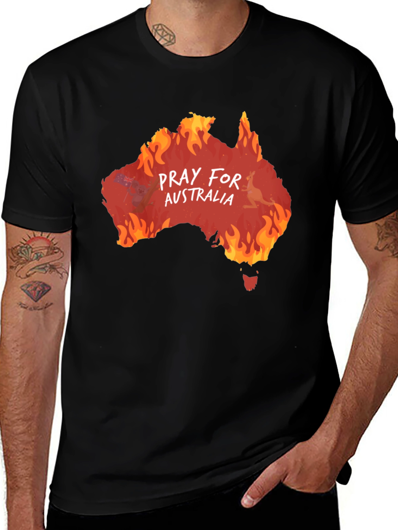 Pray for Australia T-Shirt