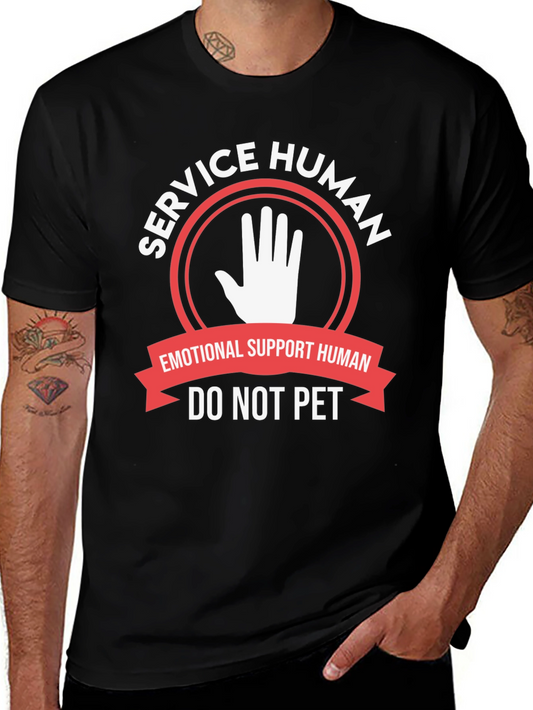 Service Human Emotional Support T-Shirt