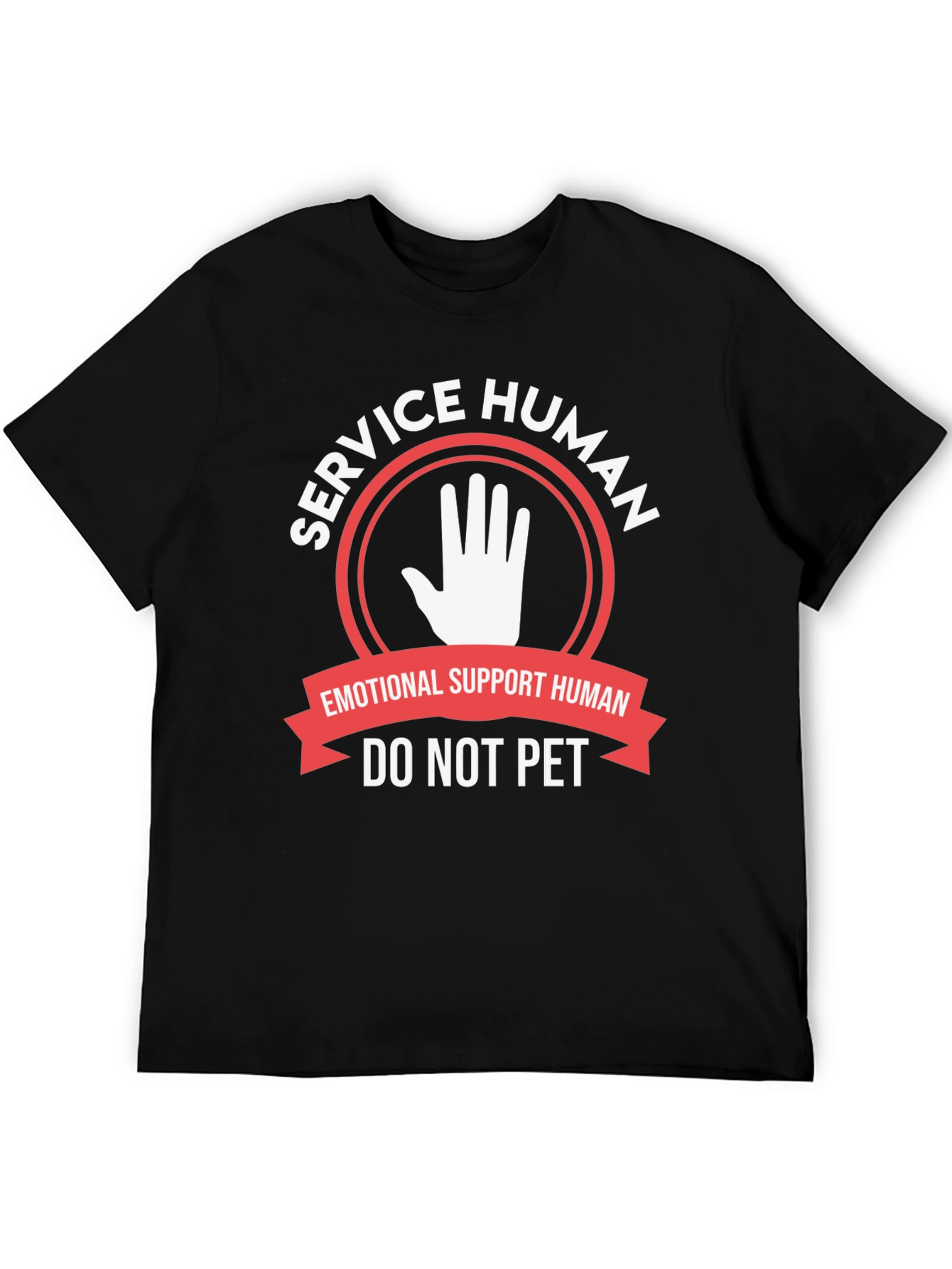 Service Human Emotional Support T-Shirt