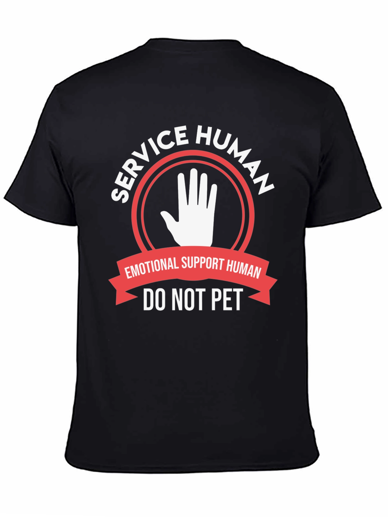 Service Human Emotional Support T-Shirt