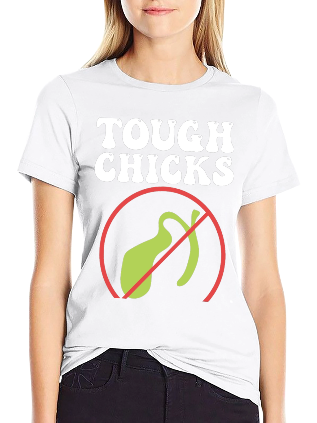 Tough Chicks No Gallbladder T-Shirt