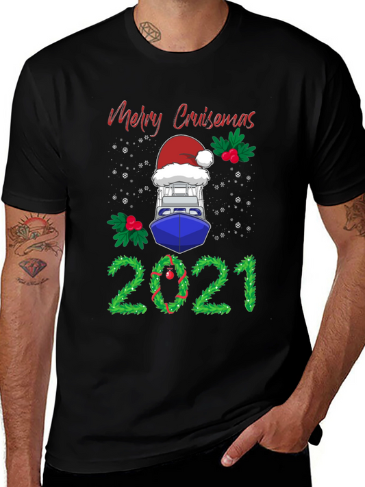 Merry Cruisemas 2021 T-Shirt Holiday Cruise