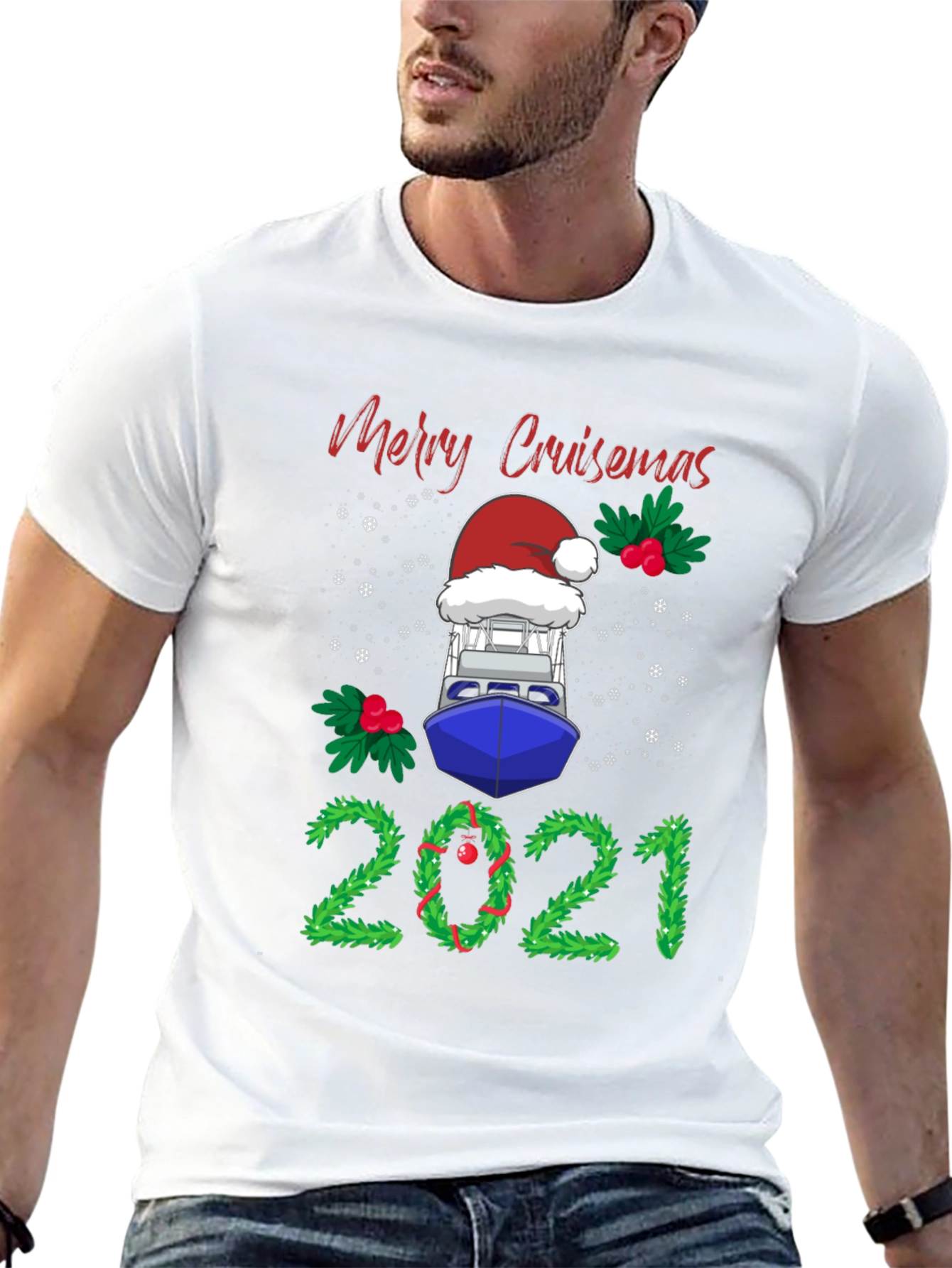 Merry Cruisemas 2021 T-Shirt Holiday Cruise