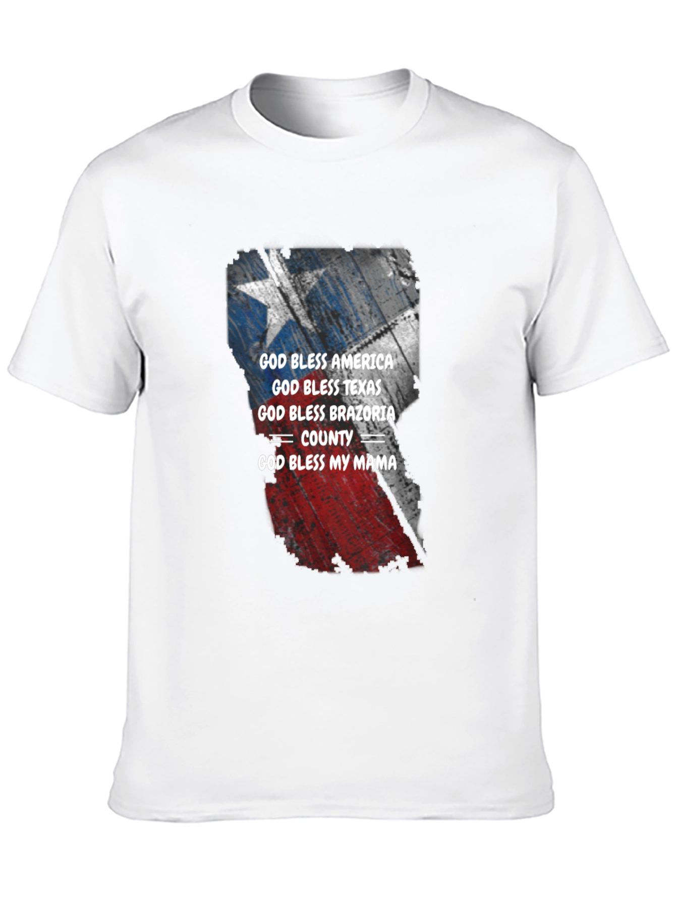 God Bless America Texas Brazoria County T-Shirt