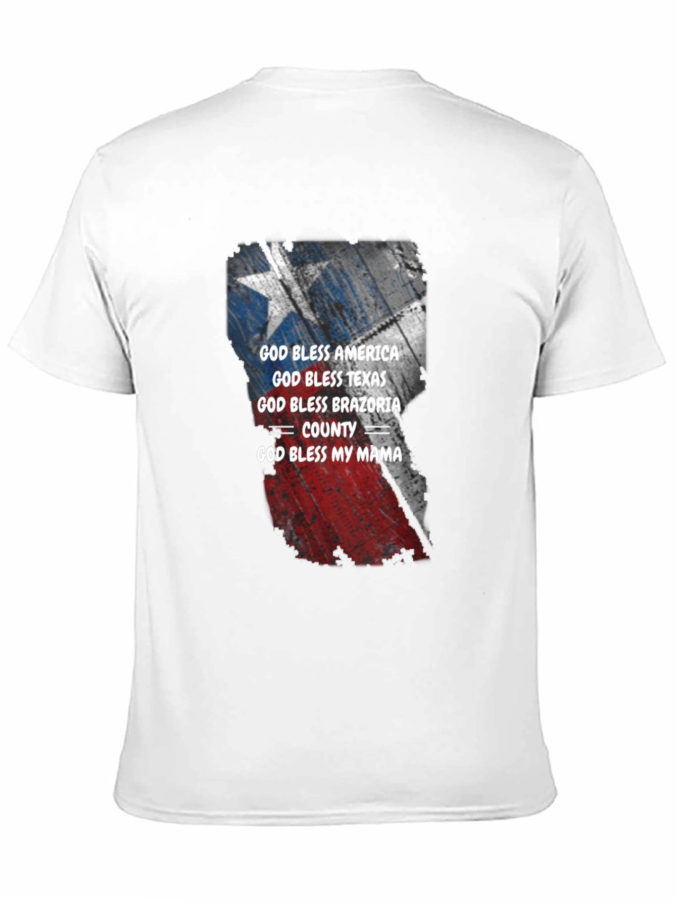 God Bless America Texas Brazoria County T-Shirt