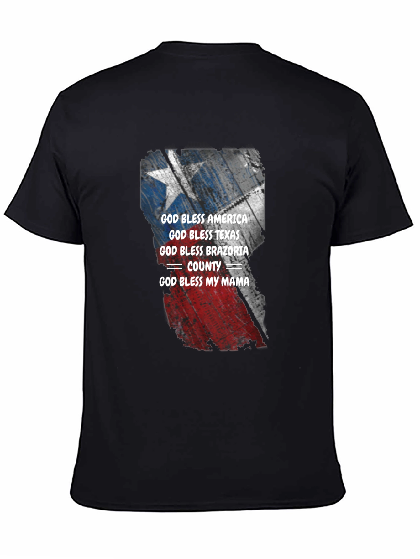 God Bless America Texas Brazoria County T-Shirt