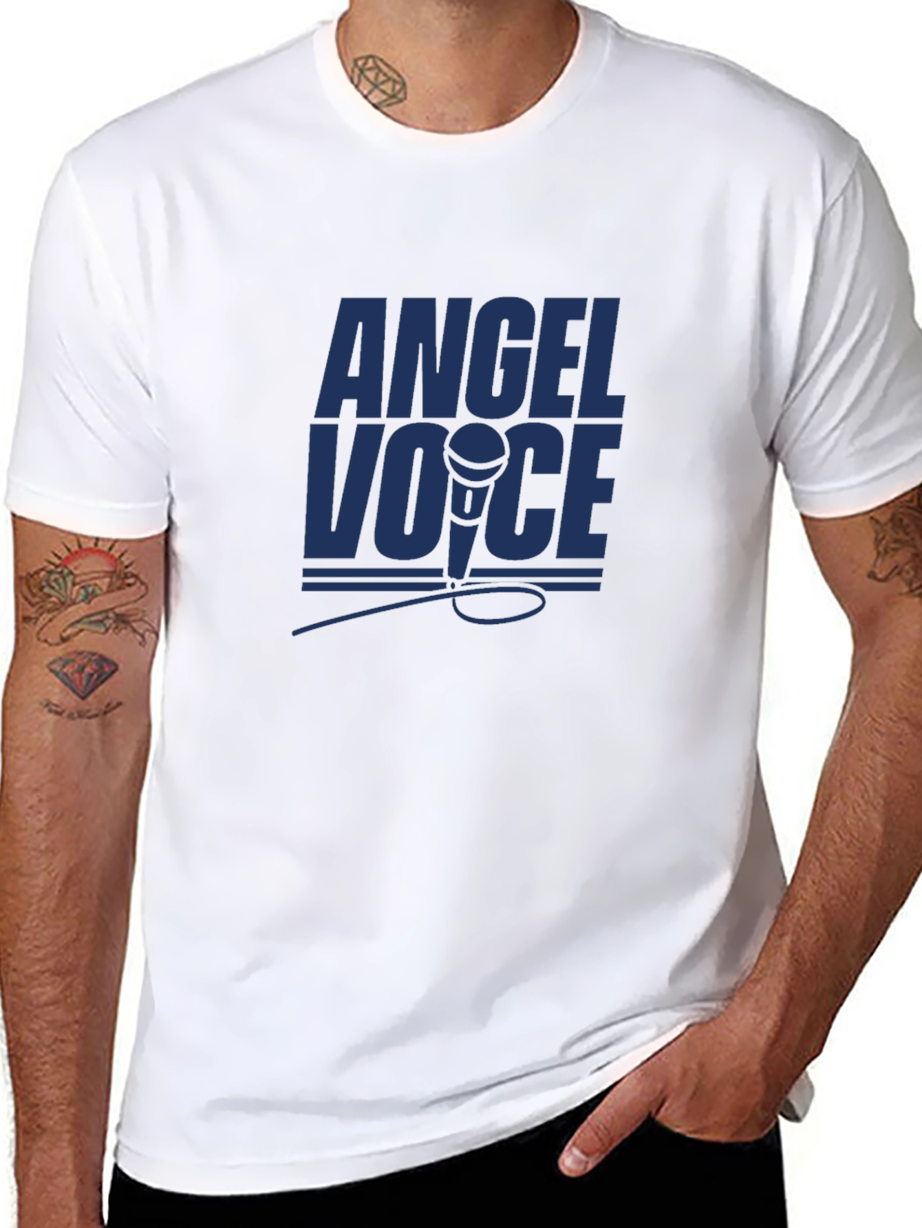 Angel Voice T-Shirt - Classic Black Tee