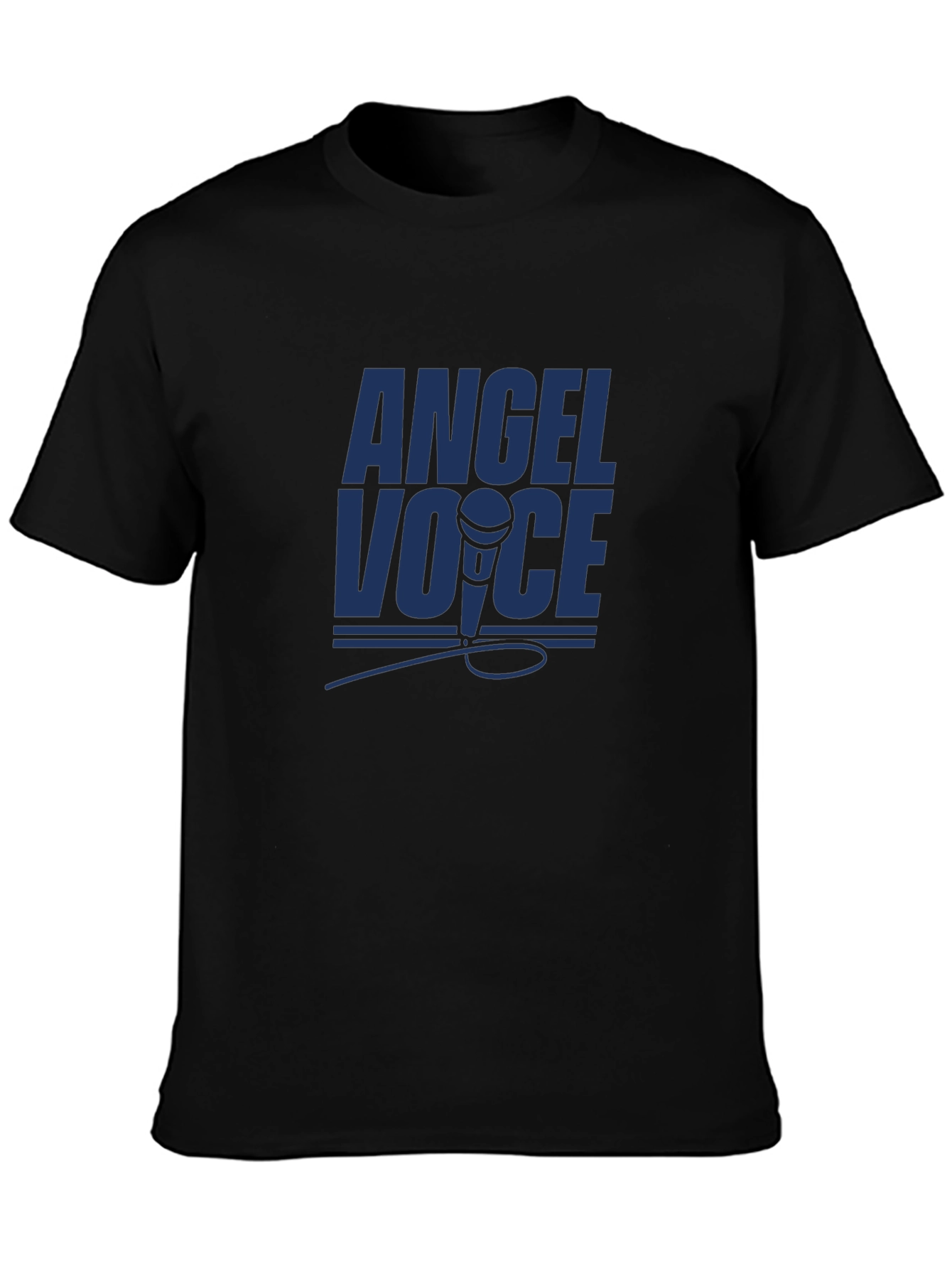 Angel Voice T-Shirt - Classic Black Tee