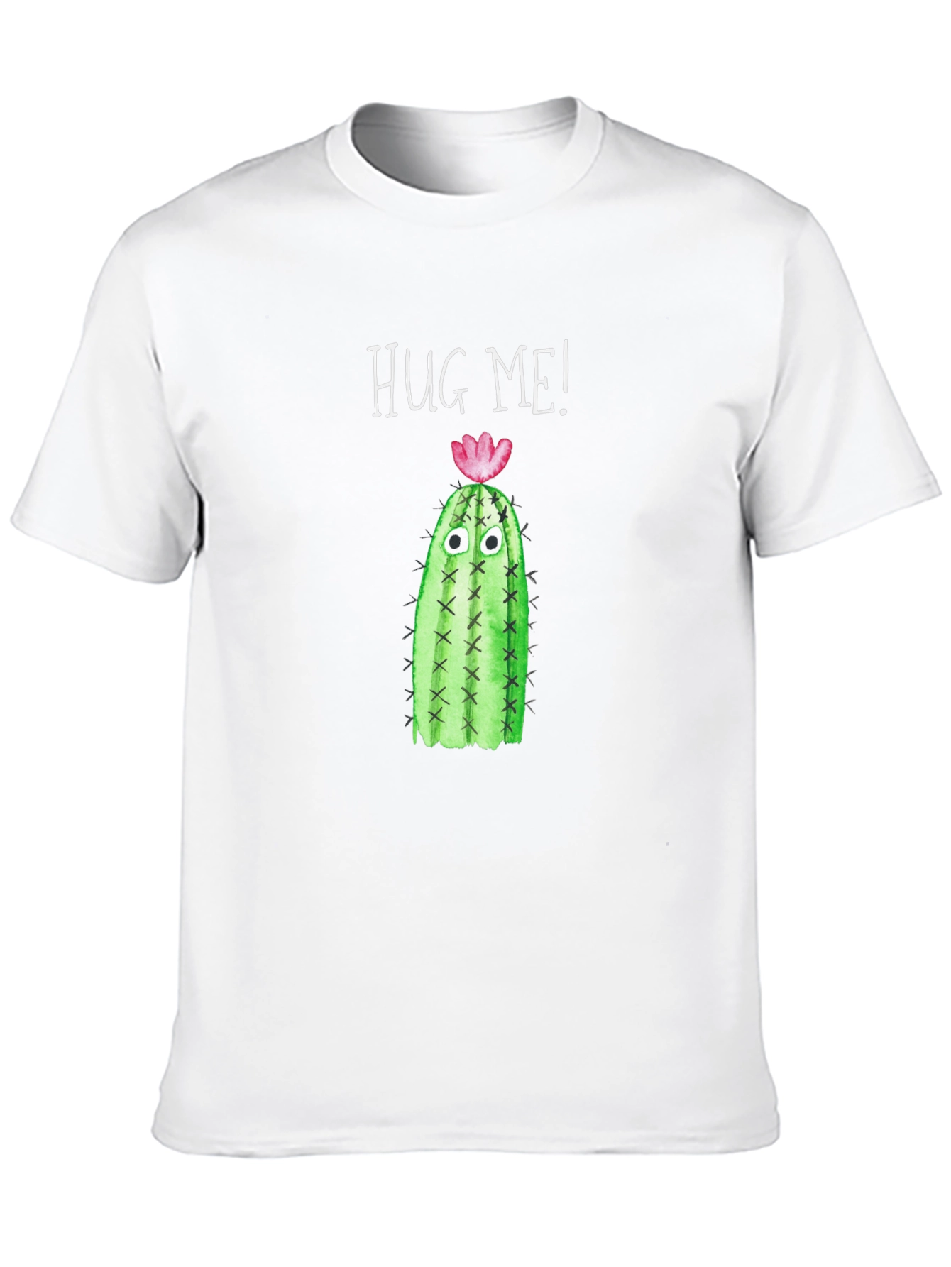 Hug Me Cactus T-Shirt - Funny Graphic Tee