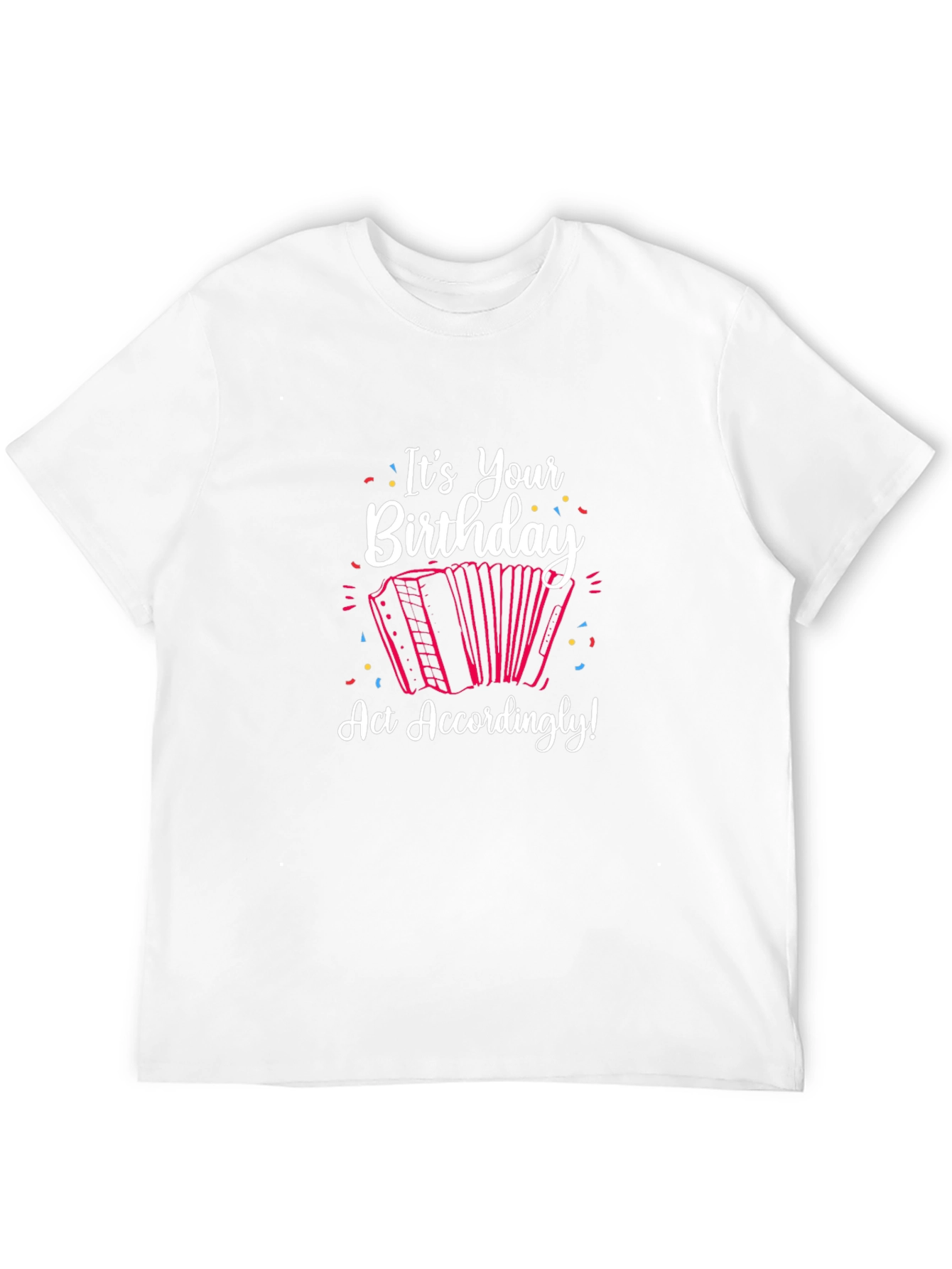 Birthday Accordion T-Shirt