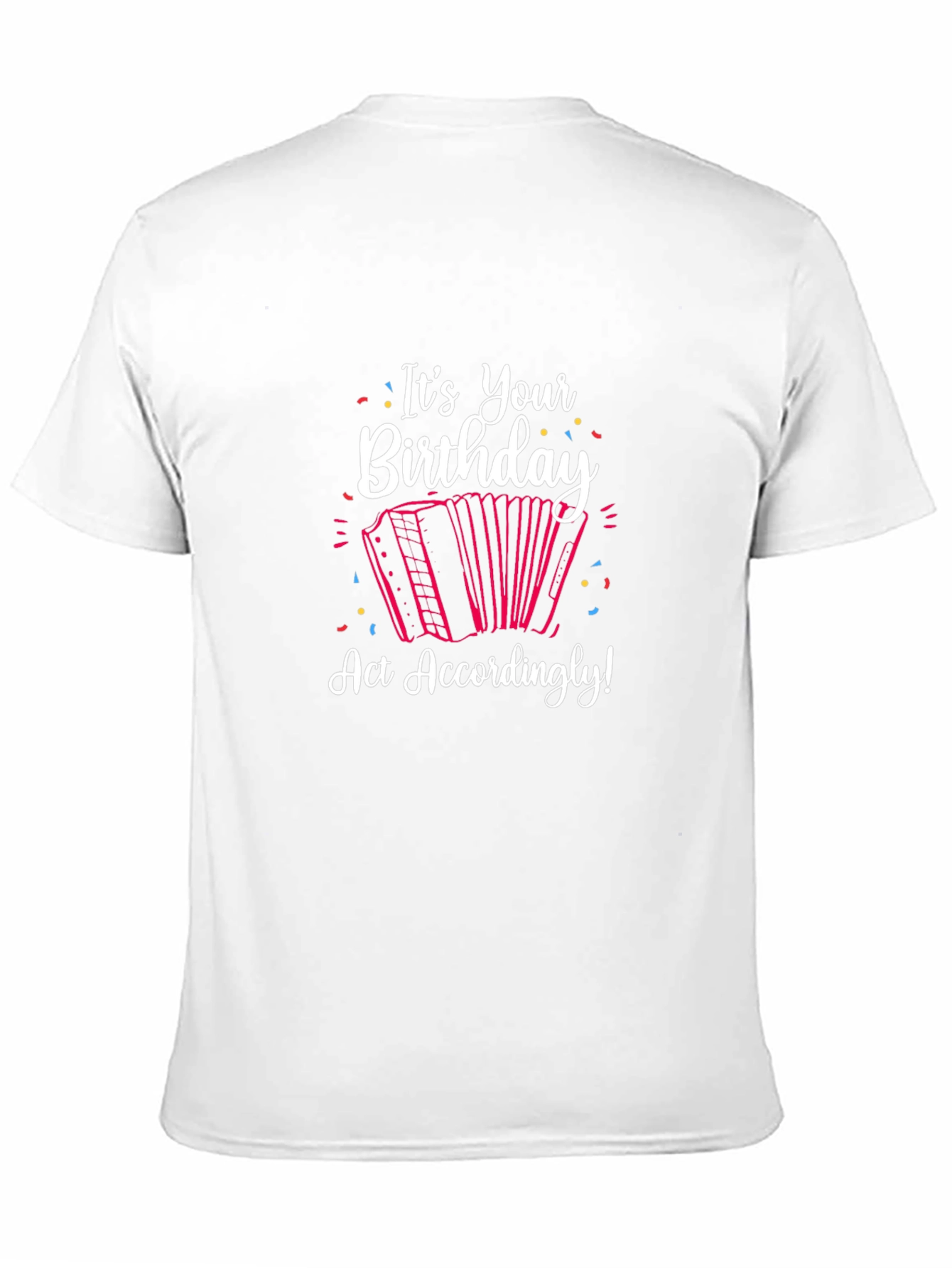 Birthday Accordion T-Shirt