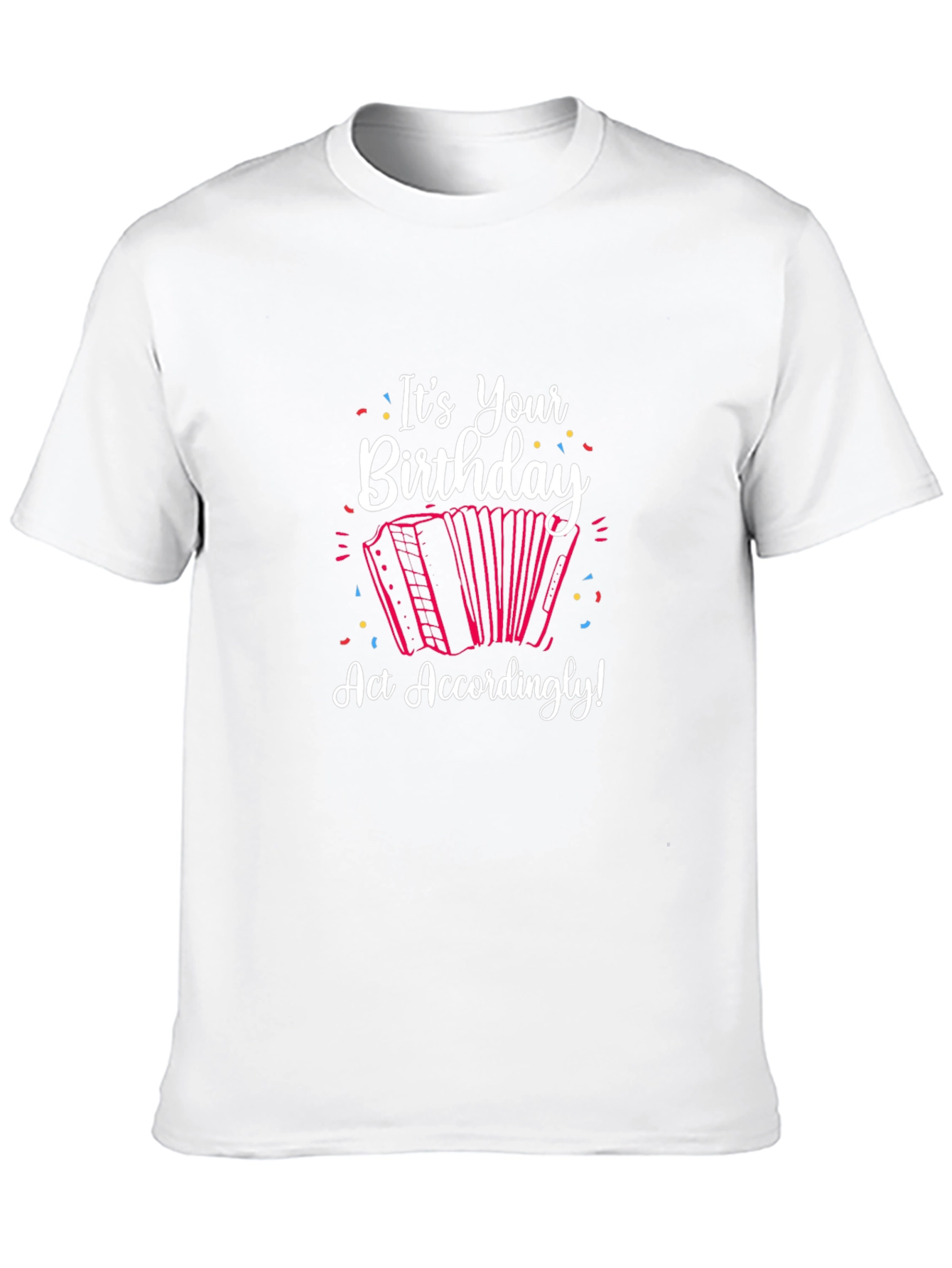 Birthday Accordion T-Shirt