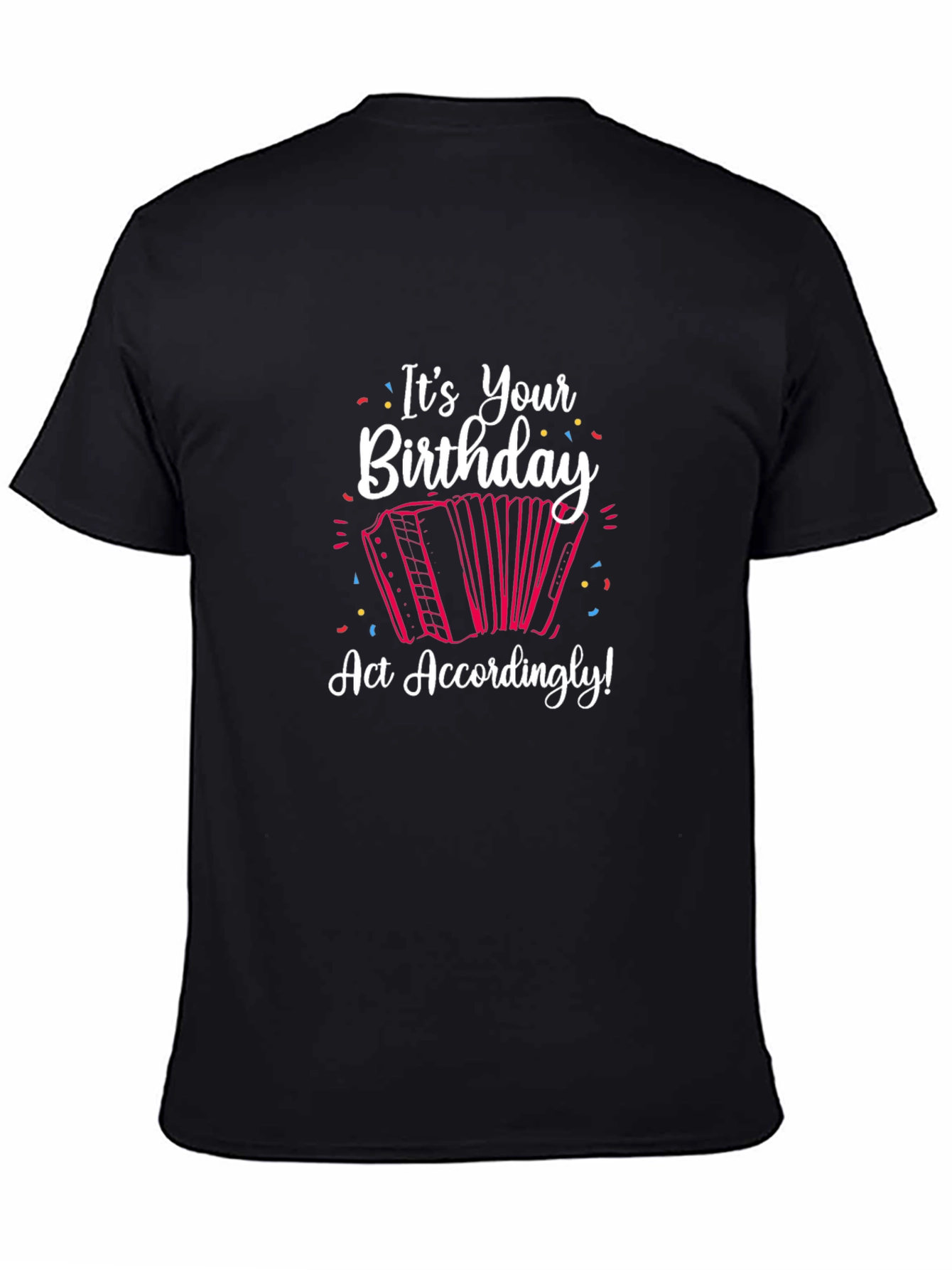 Birthday Accordion T-Shirt