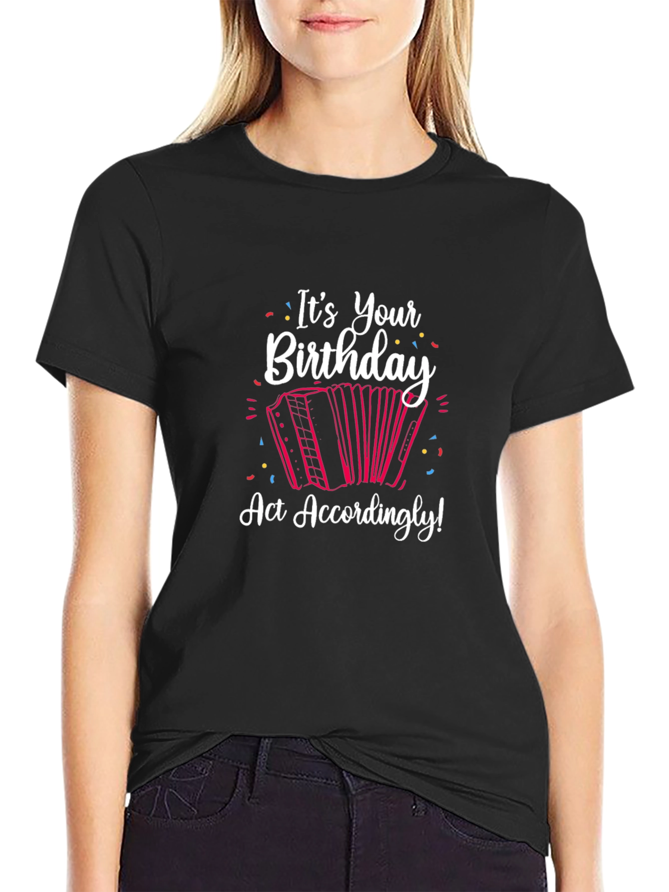 Birthday Accordion T-Shirt