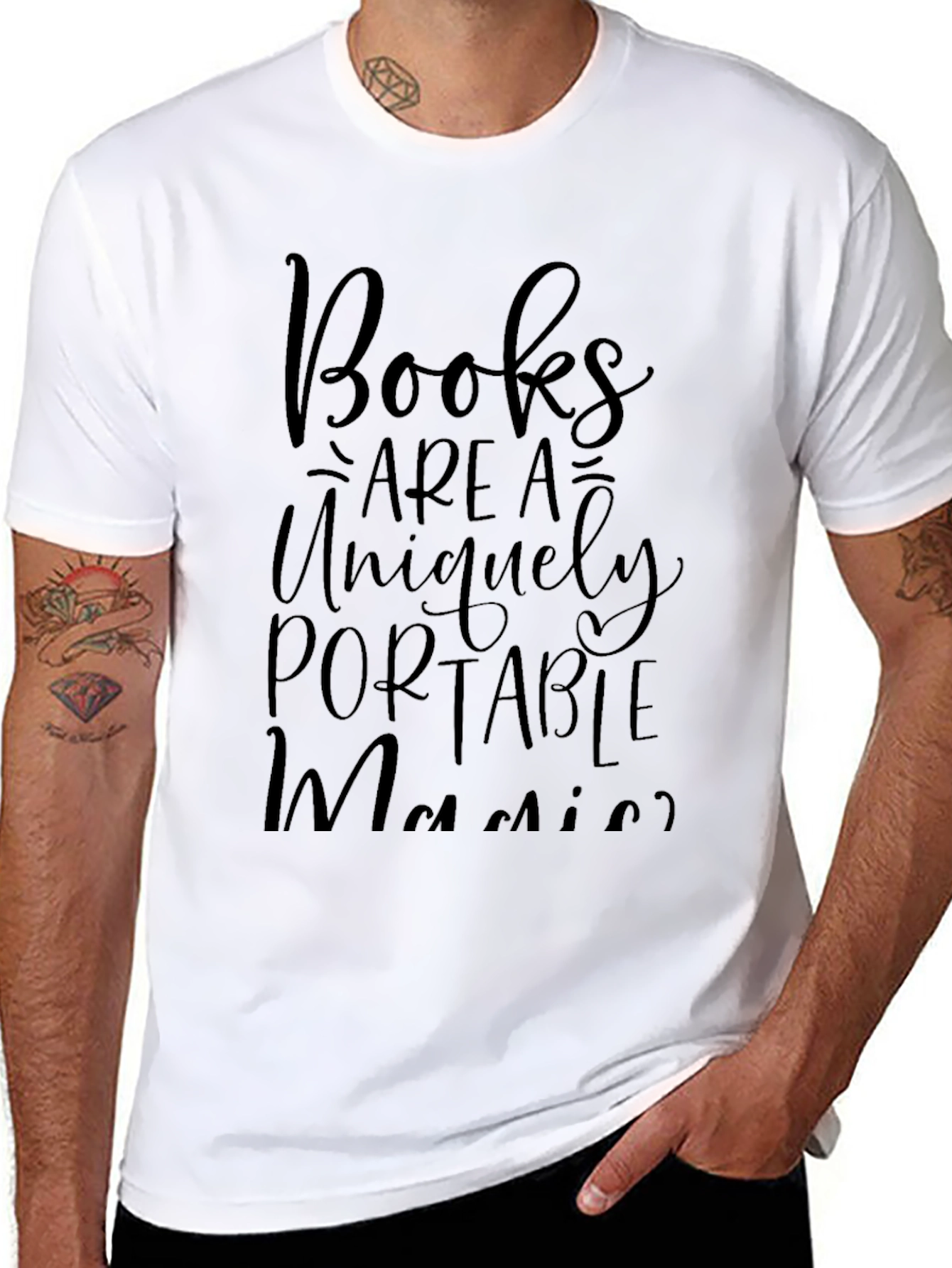 Books Are Magic T-Shirt - Stylish Literary Tee