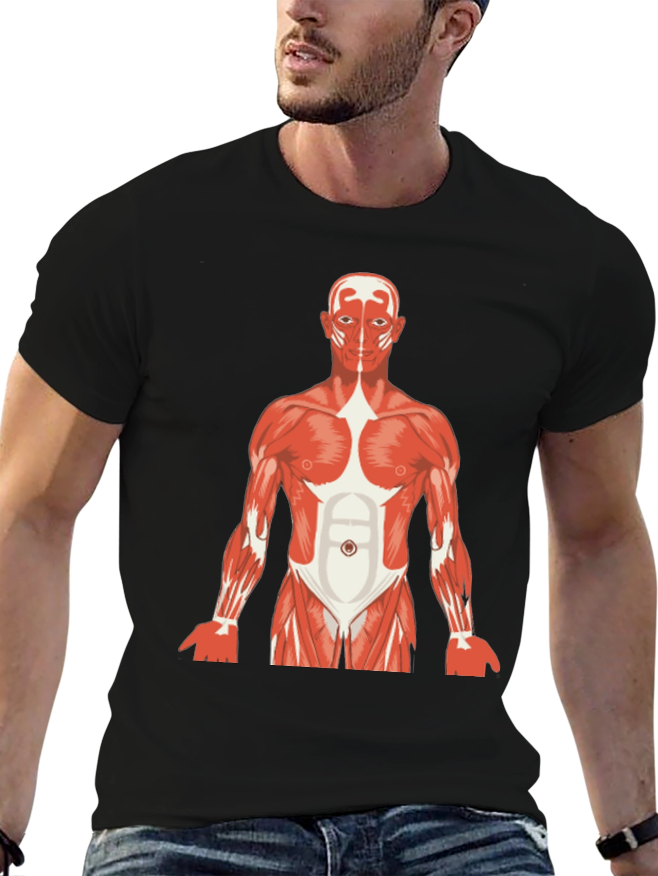 Anatomy T-Shirt - Human Muscle Design