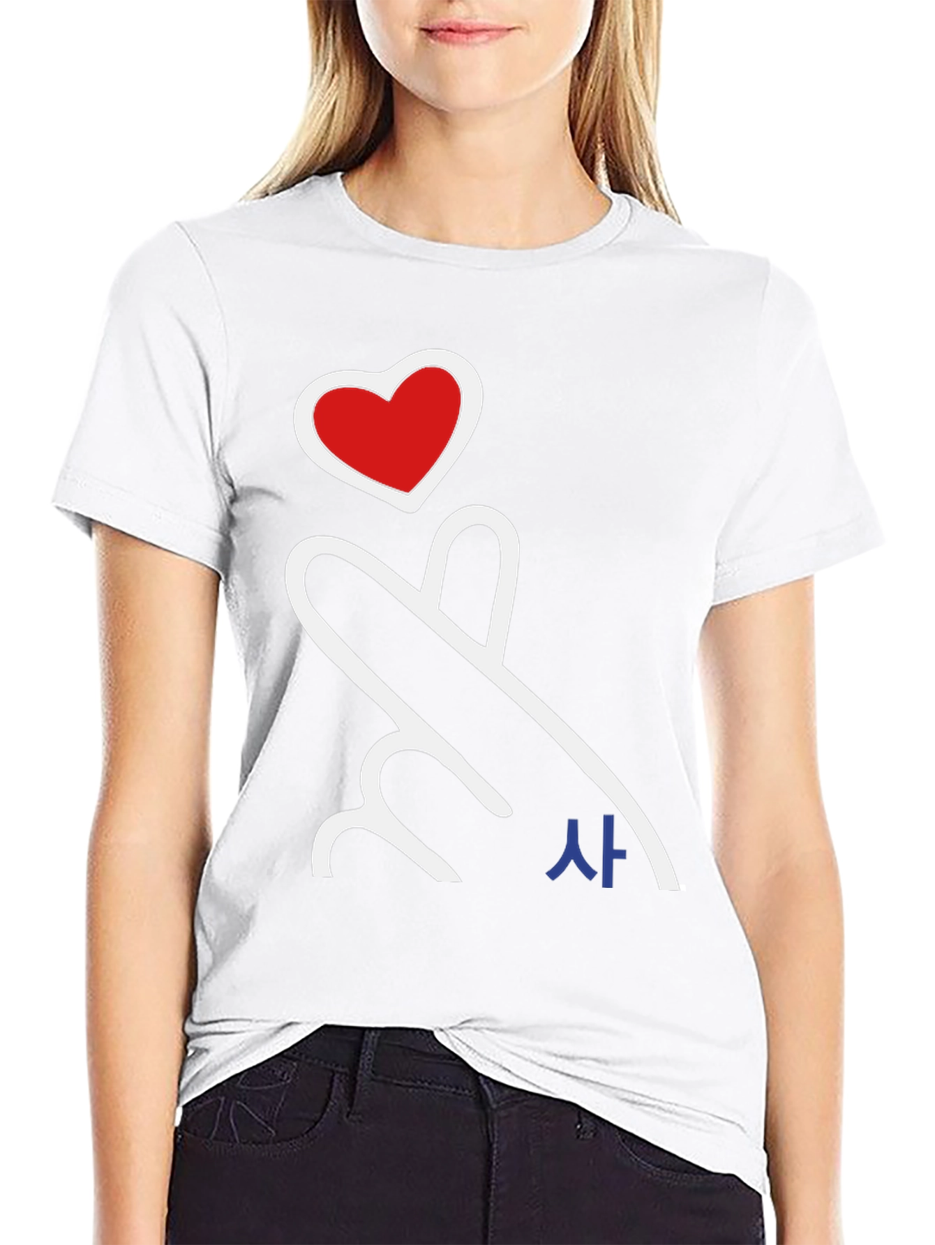 Love Sign Black T-Shirt