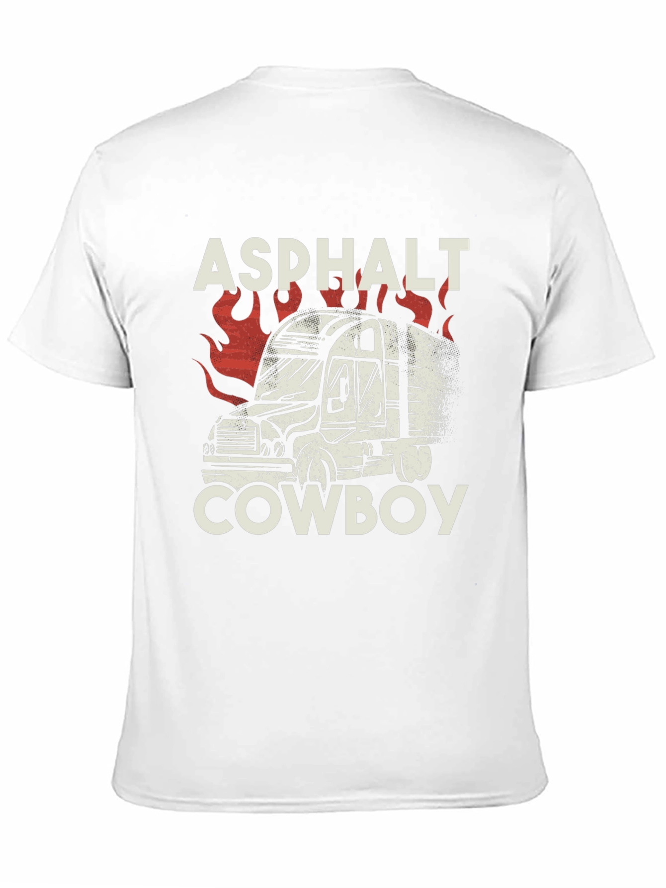 Asphalt Cowboy T-Shirt - Trucker Style