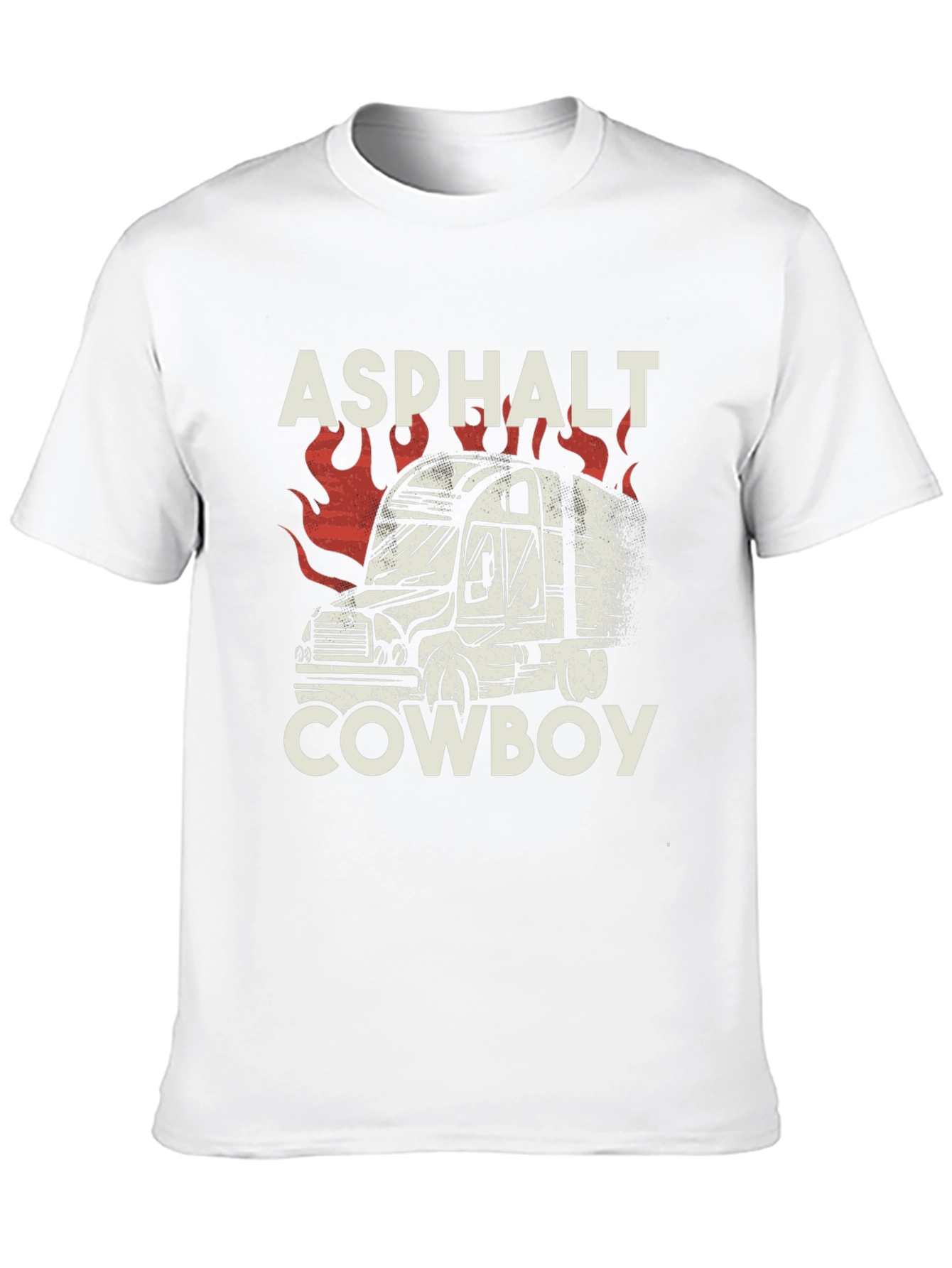 Asphalt Cowboy T-Shirt - Trucker Style