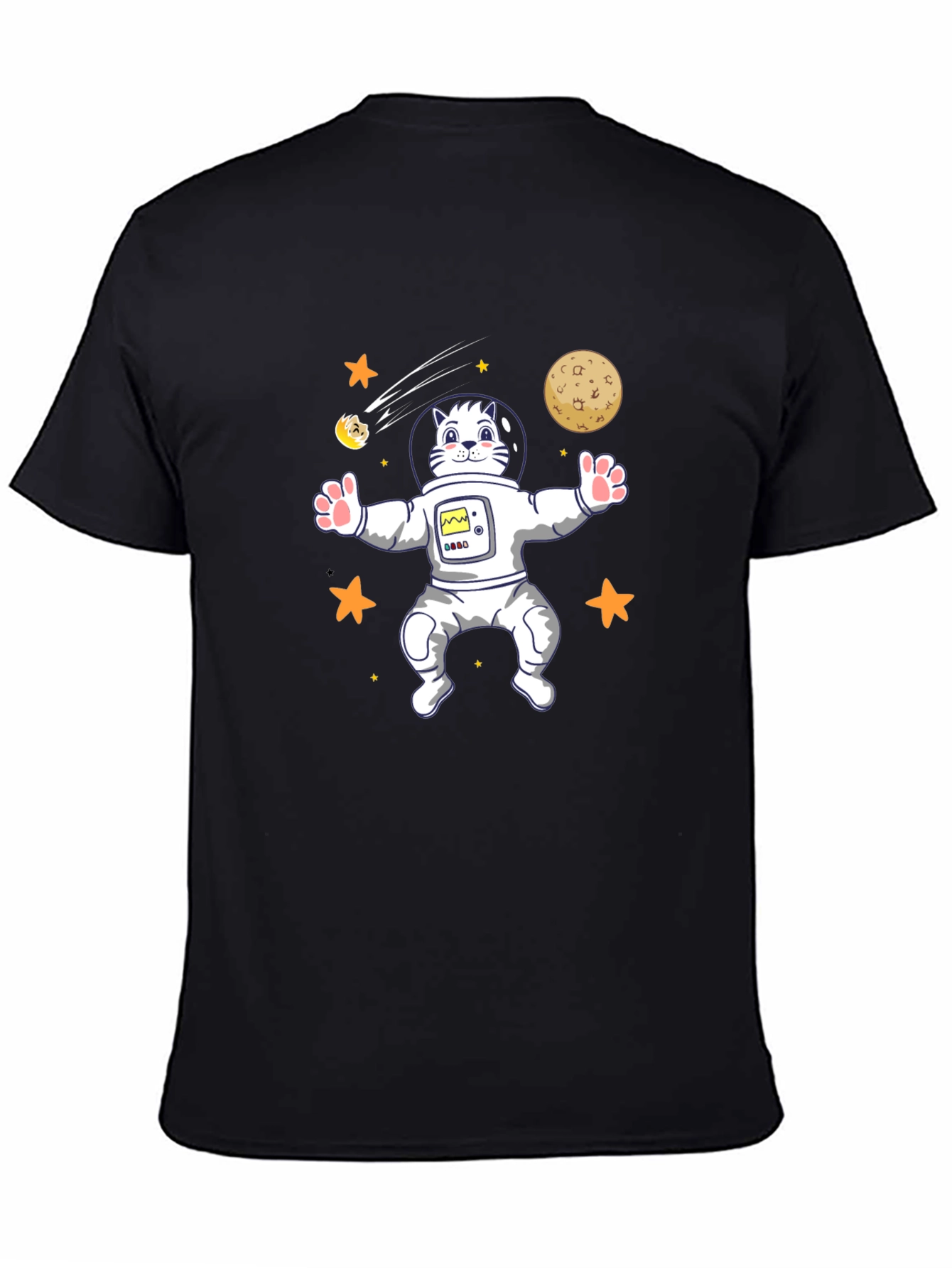 Cat Astronaut T-Shirt - Space Kitten Tee