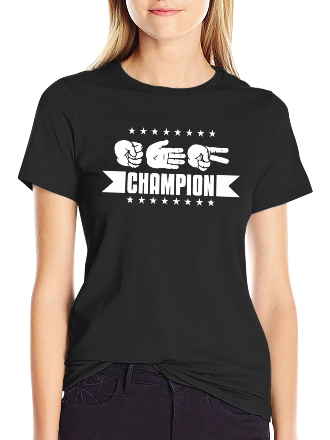 Rock Paper Scissors Champion T-Shirt
