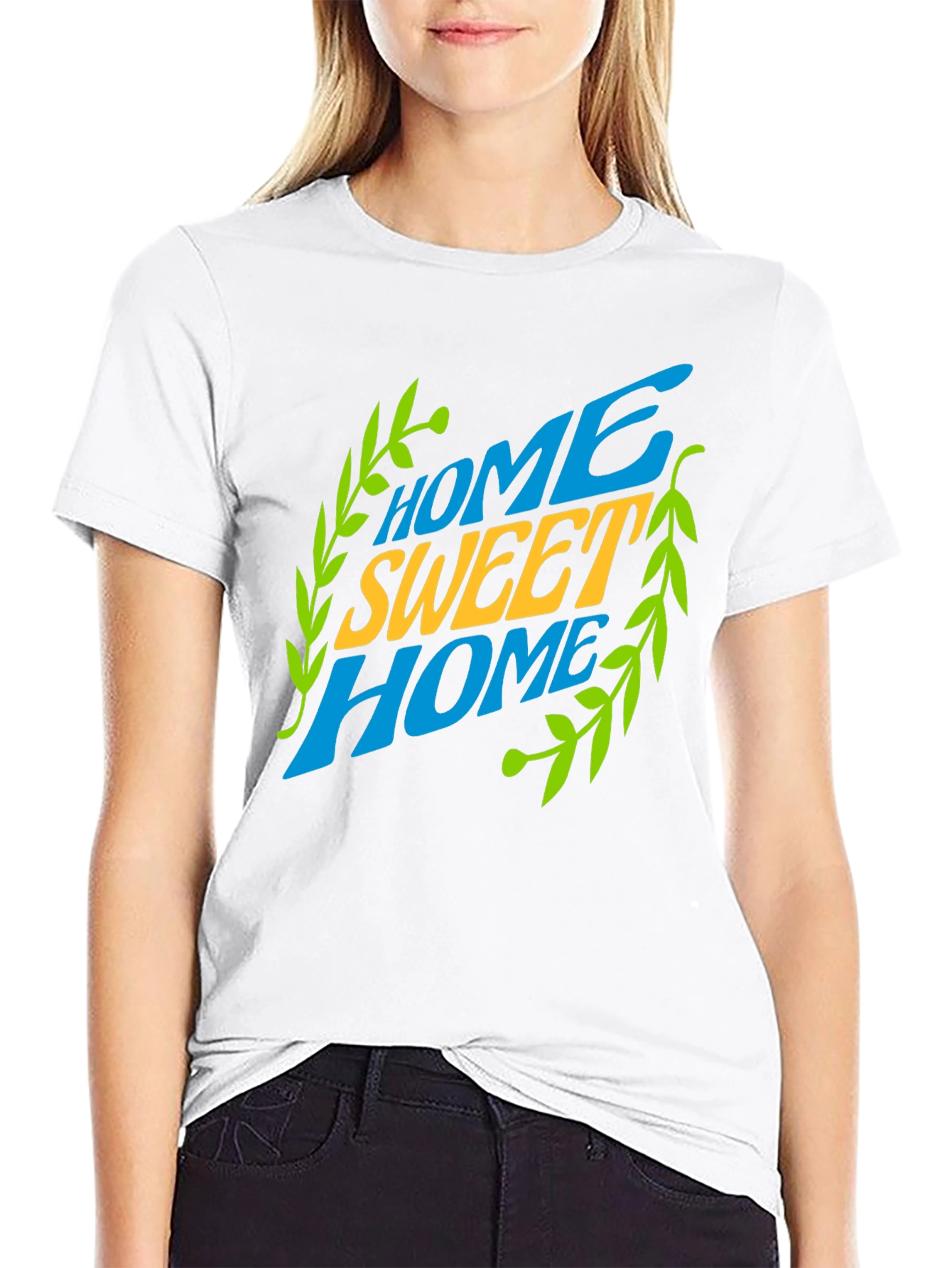 Home Sweet Home Black Tee
