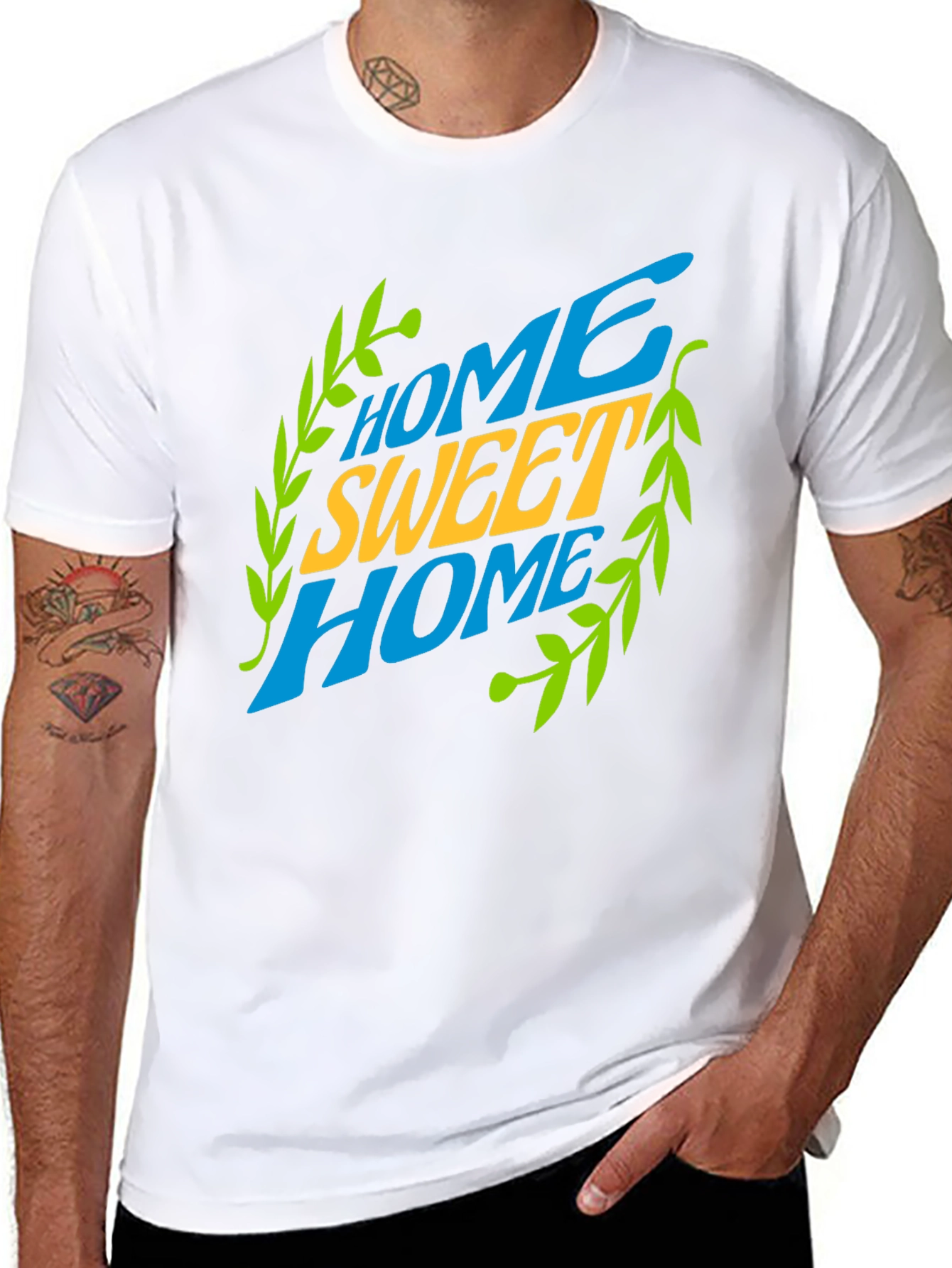 Home Sweet Home Black Tee