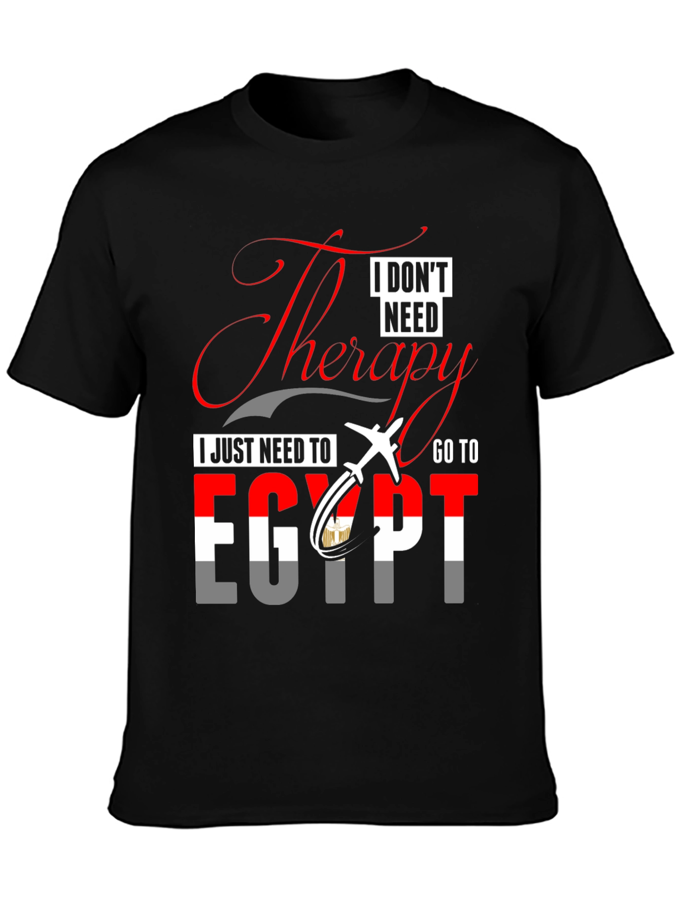 Therapy Egypt Travel T-Shirt