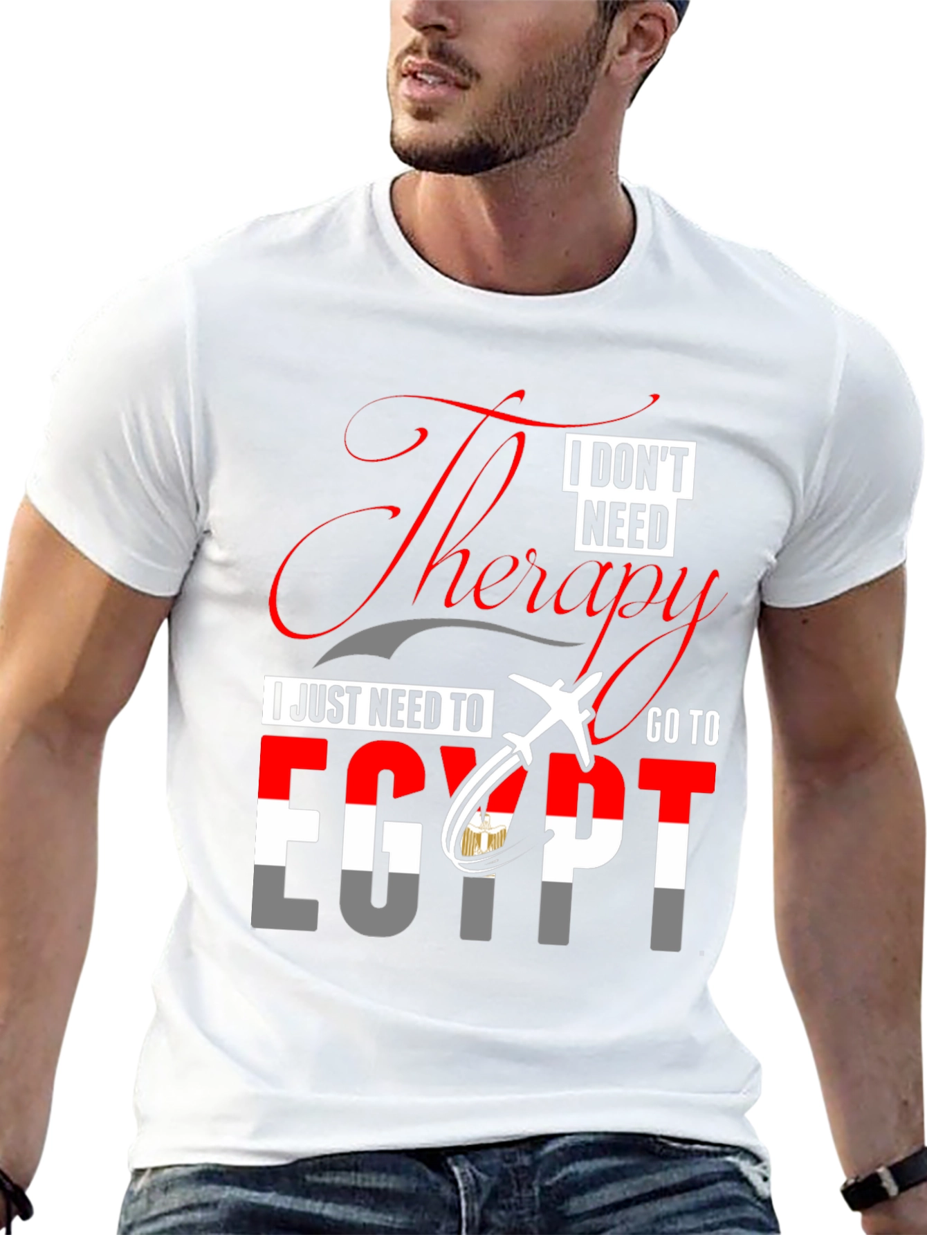 Therapy Egypt Travel T-Shirt