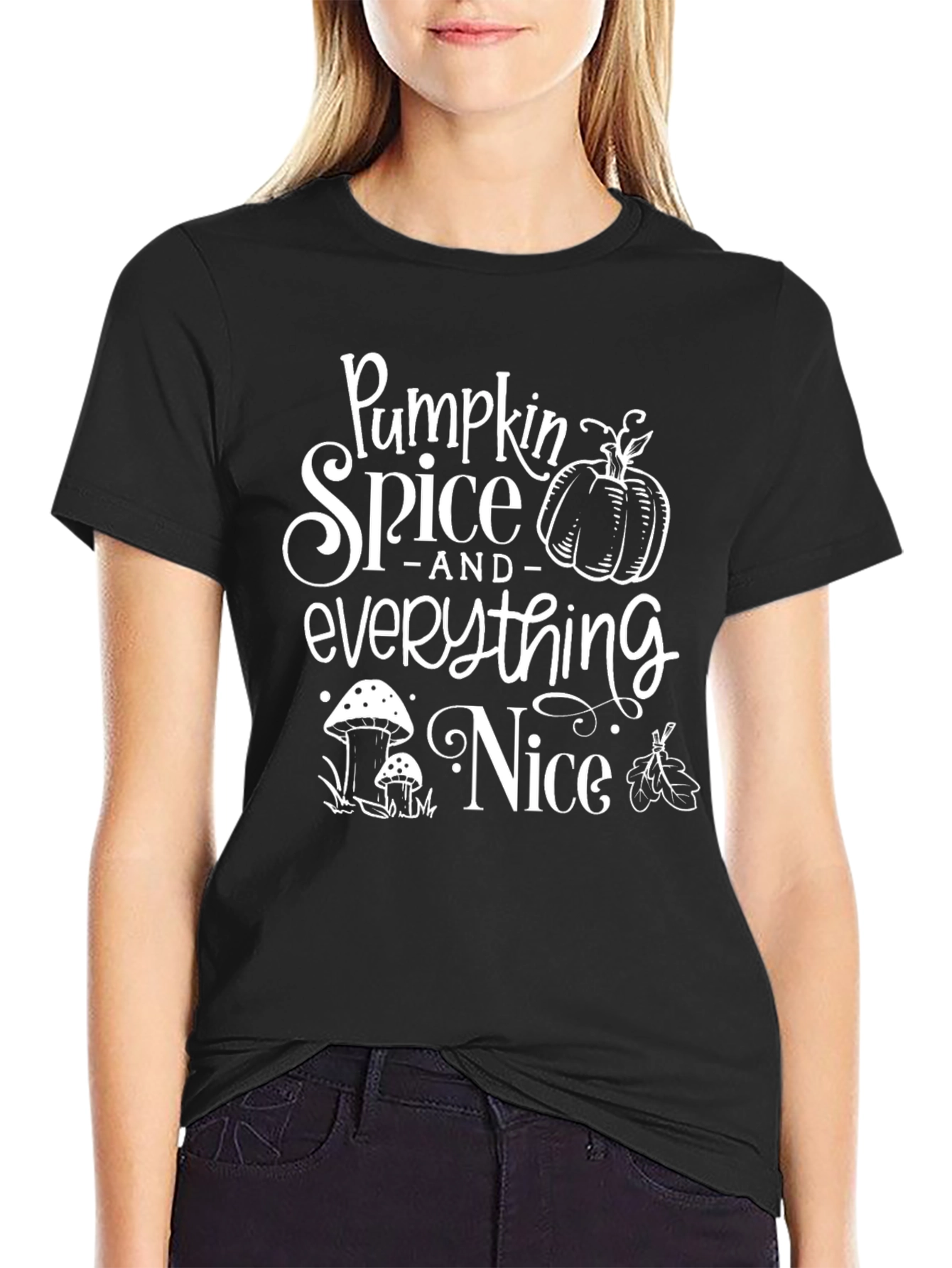 Pumpkin Spice and Everything Nice Graphic Tee