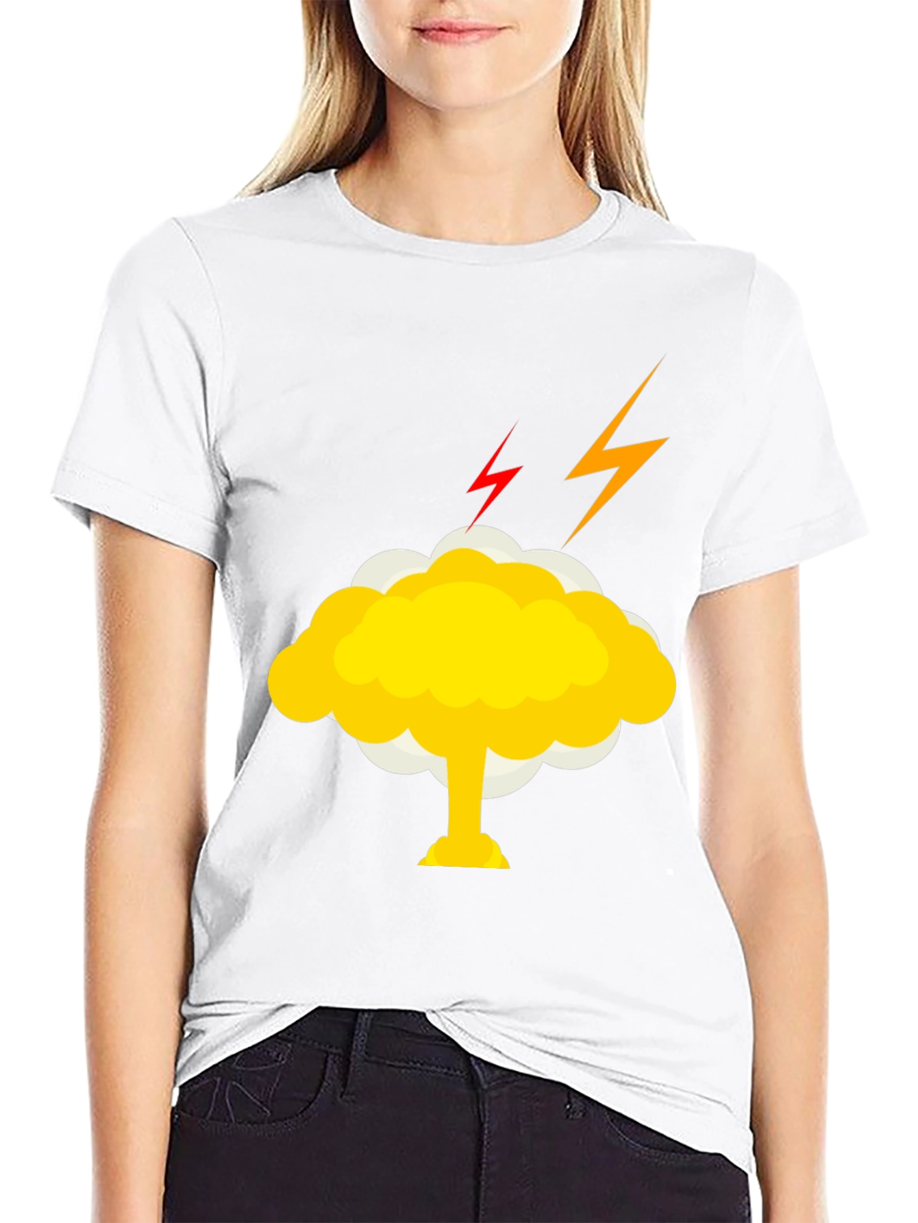 Atomic Thunder T-Shirt - Nuclear Graphic Tee