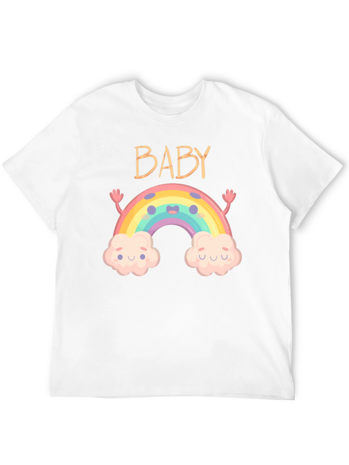 Baby Rainbow Graphic Tee - Cute & Comfy