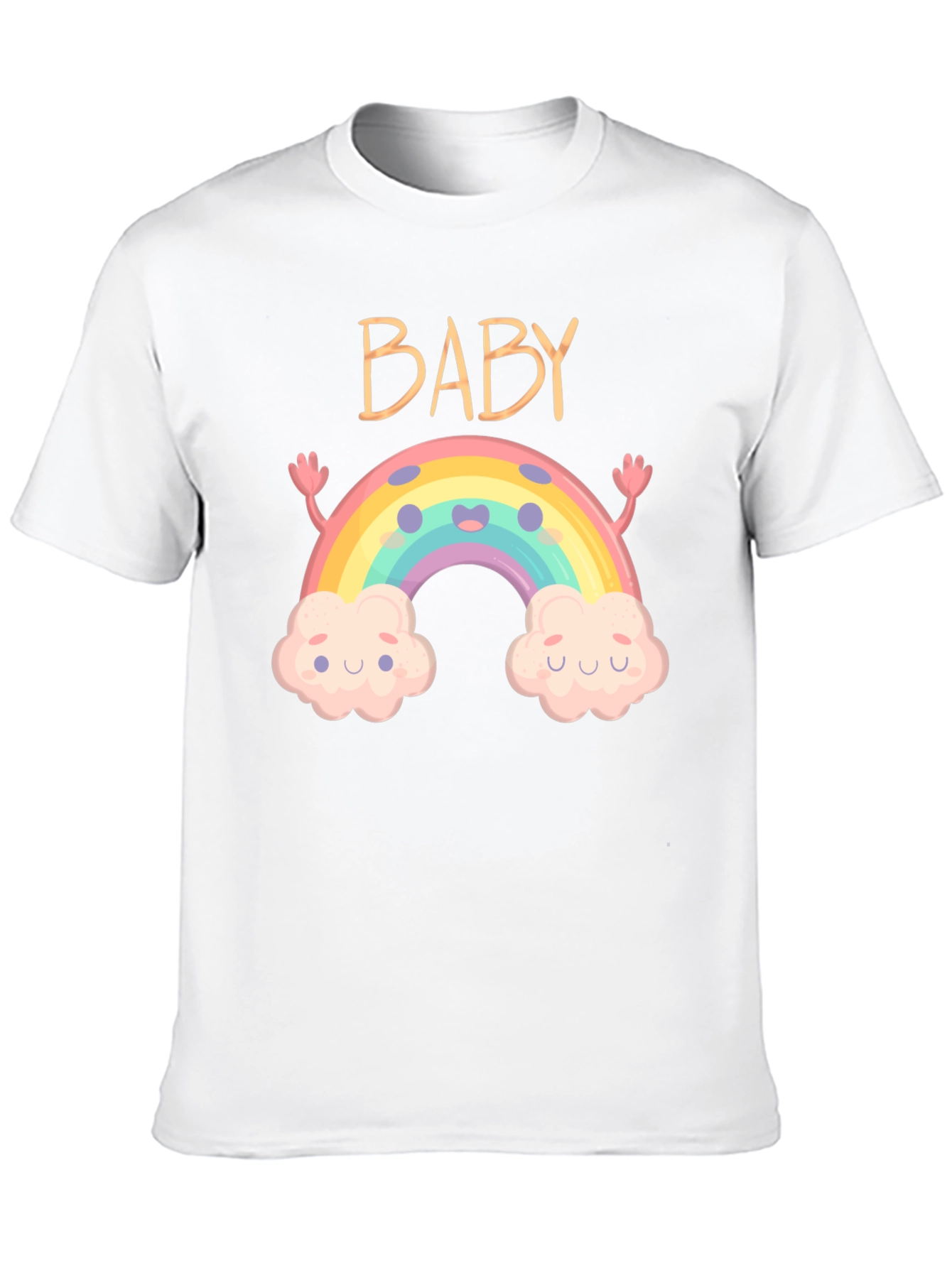 Baby Rainbow Graphic Tee - Cute & Comfy