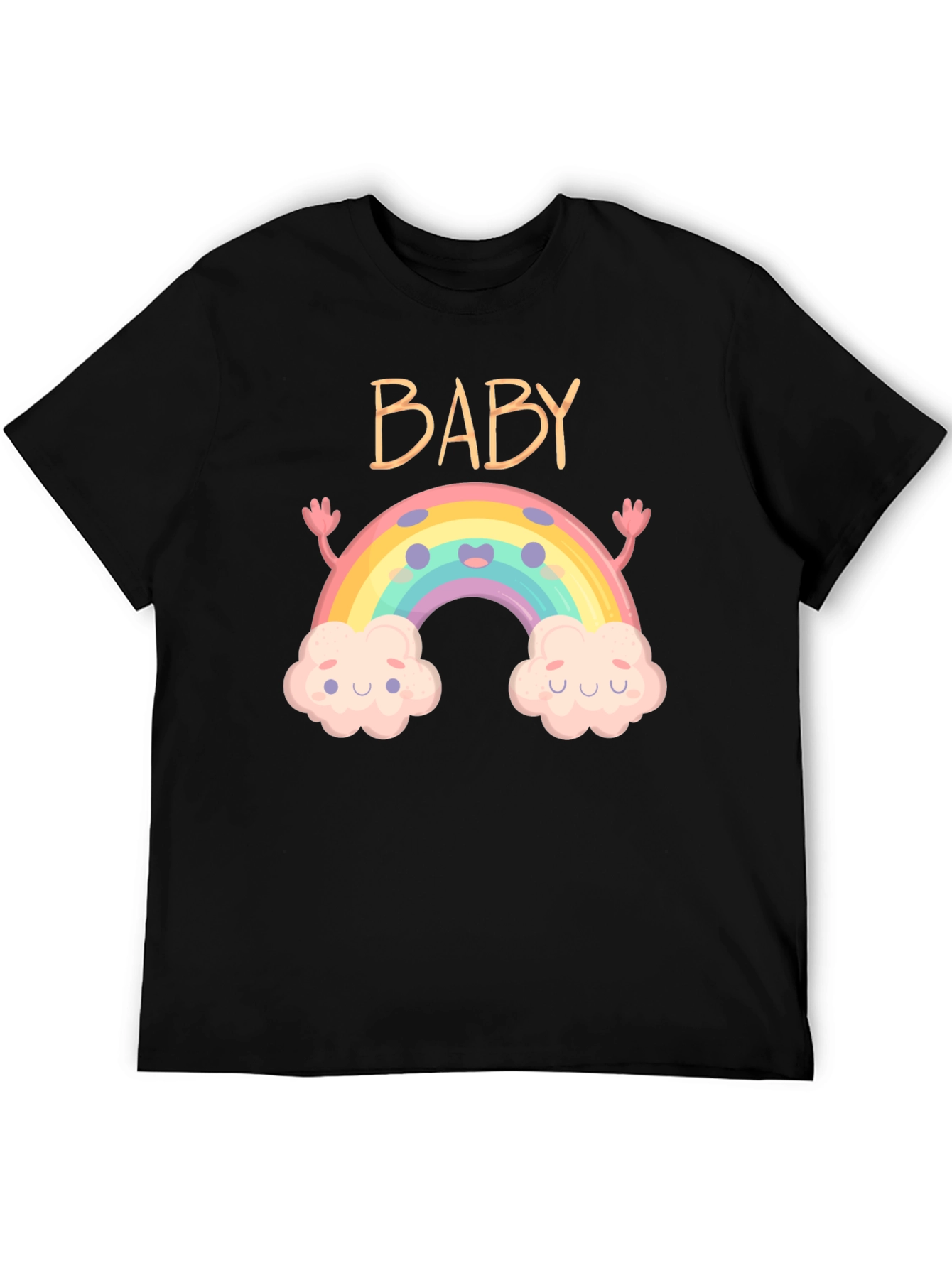 Baby Rainbow Graphic Tee - Cute & Comfy