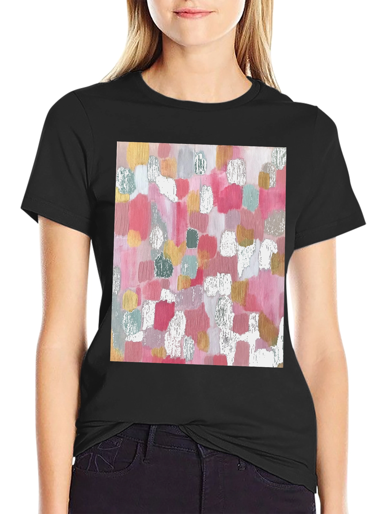 Abstract Brush Stroke T-Shirt