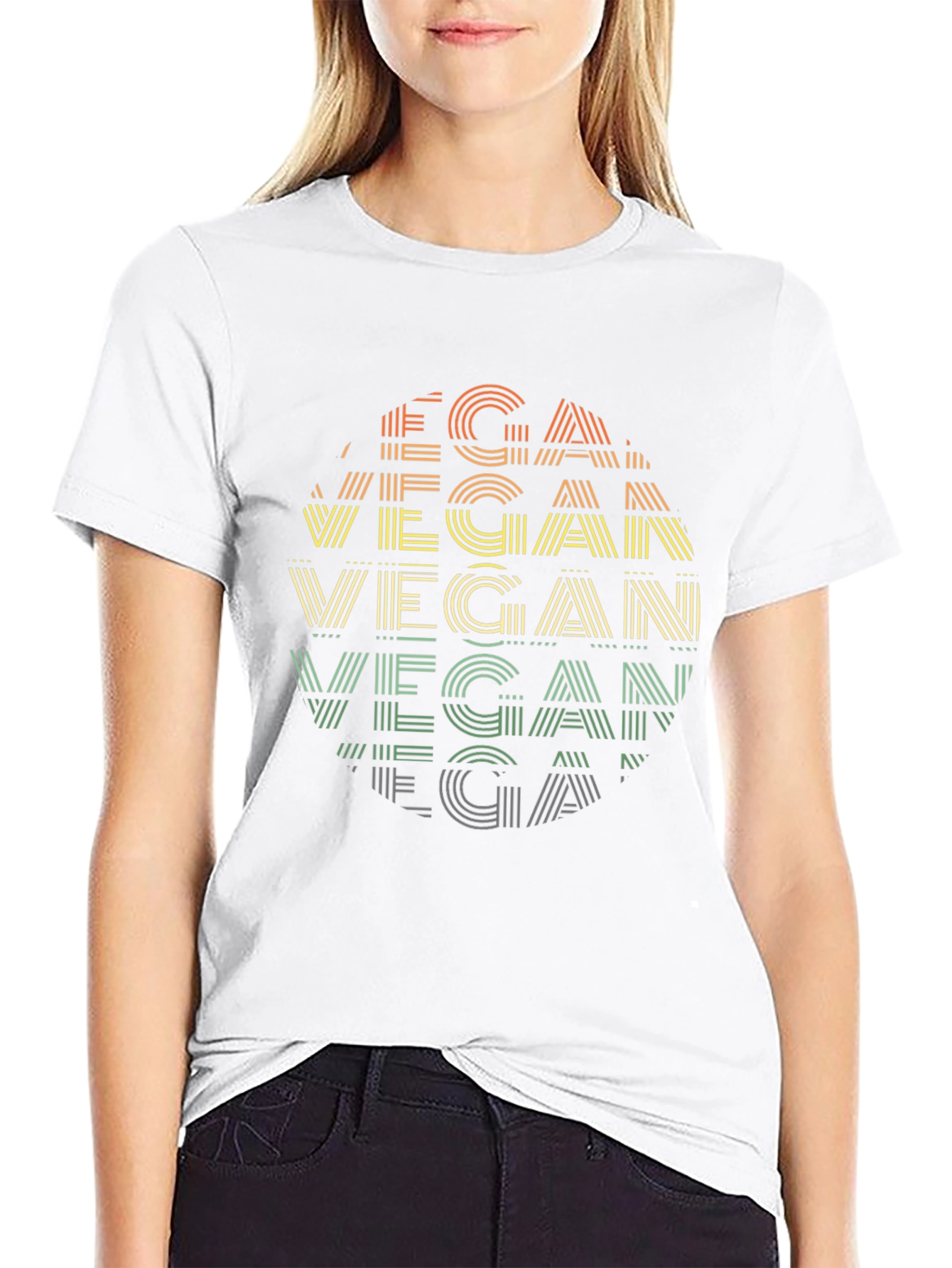 Retro Vegan Graphic Tee - Unisex